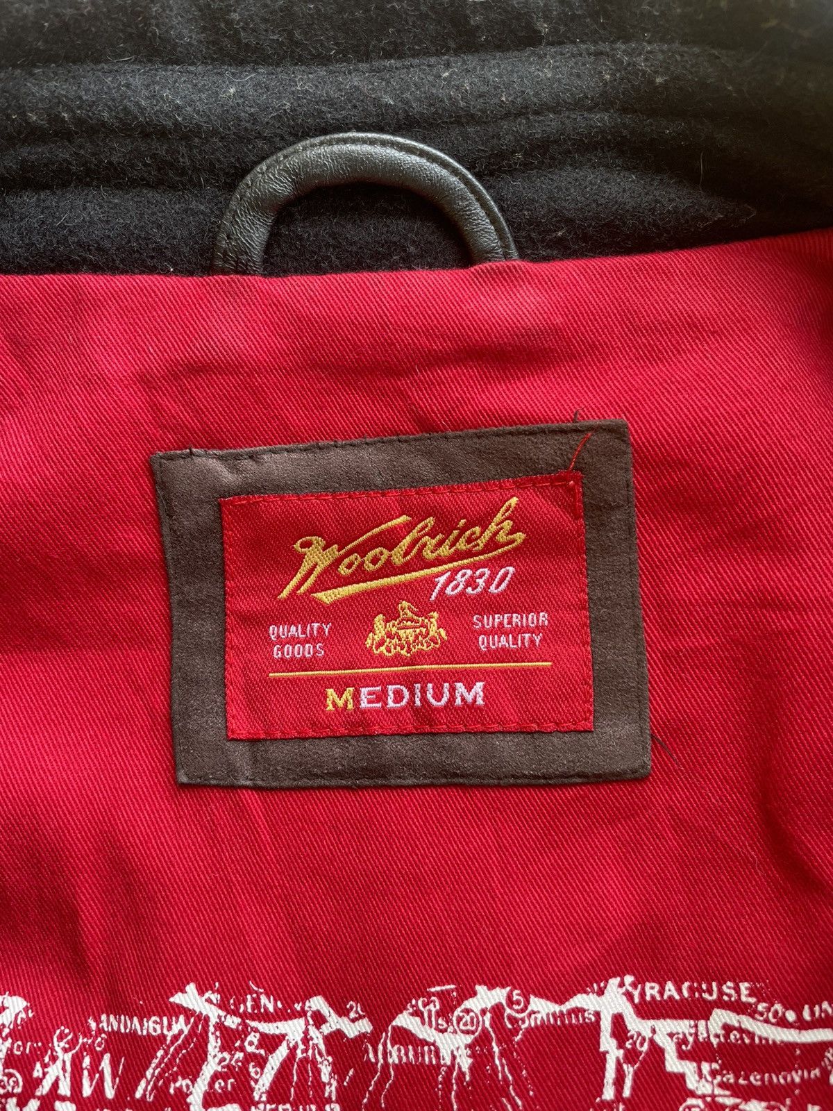 Japanese Brand Vintage Woolrich Peacoat Size US M / EU 48-50 / 2 - 7 Thumbnail