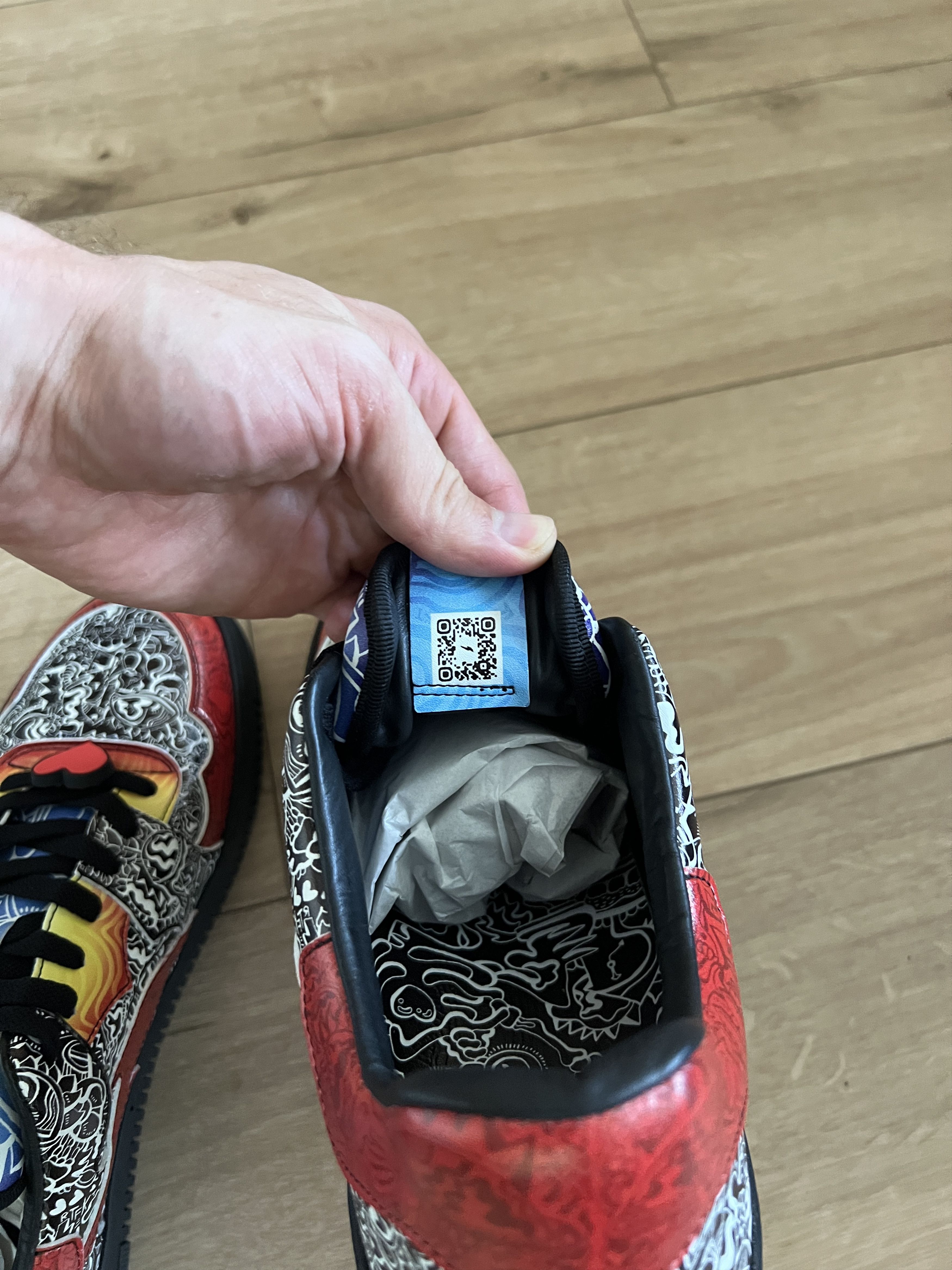 Other NEW W/ BOX FEWOCiOUS x RTFKT FEWO Black Multicolor 1 of 278 Size US 12 / EU 45 - 10 Thumbnail