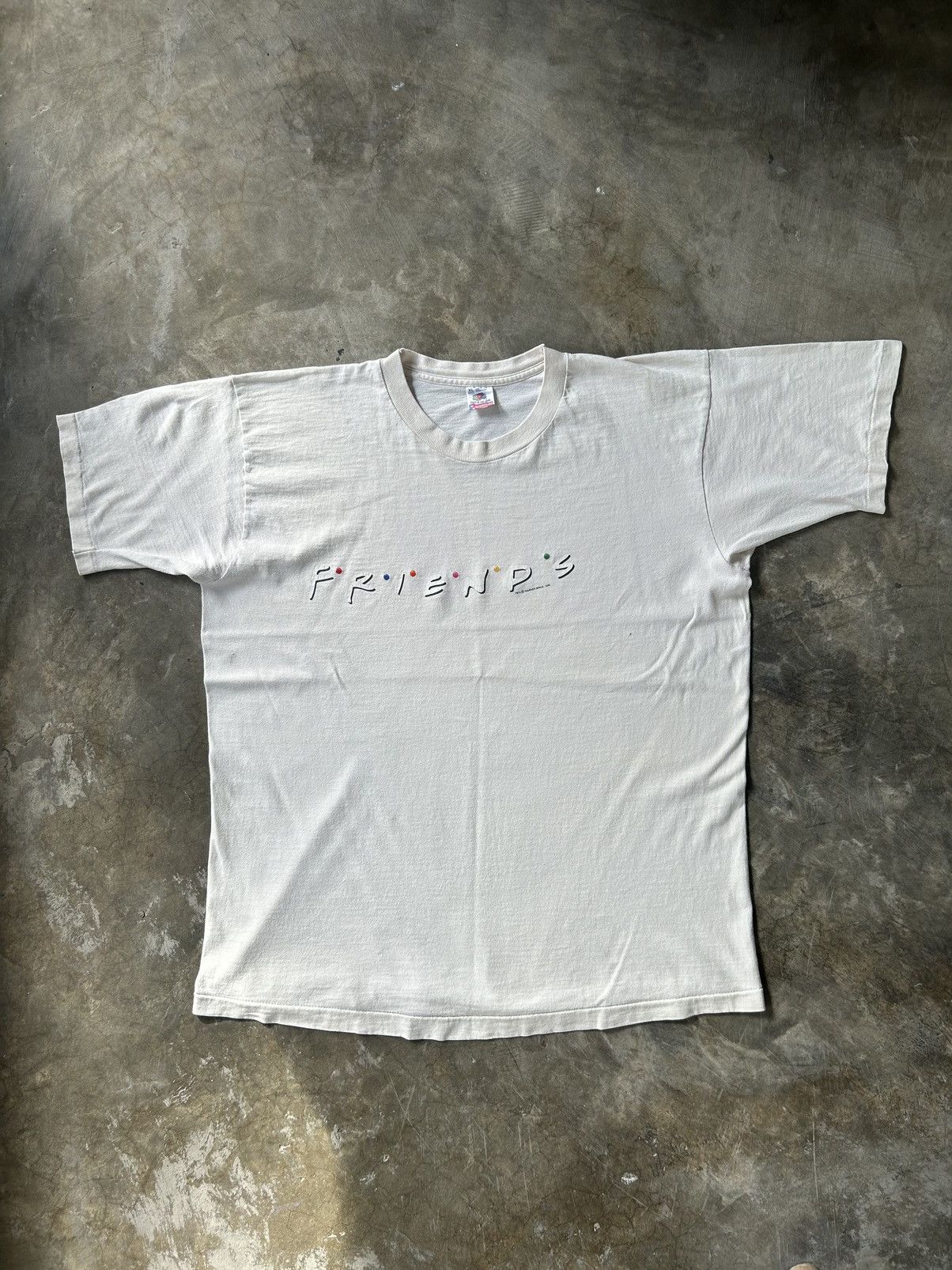 Vintage Rare Vintage FRIENDS Series 1995 Promo tee Size US XL / EU 56 / 4 - 1 Thumbnail