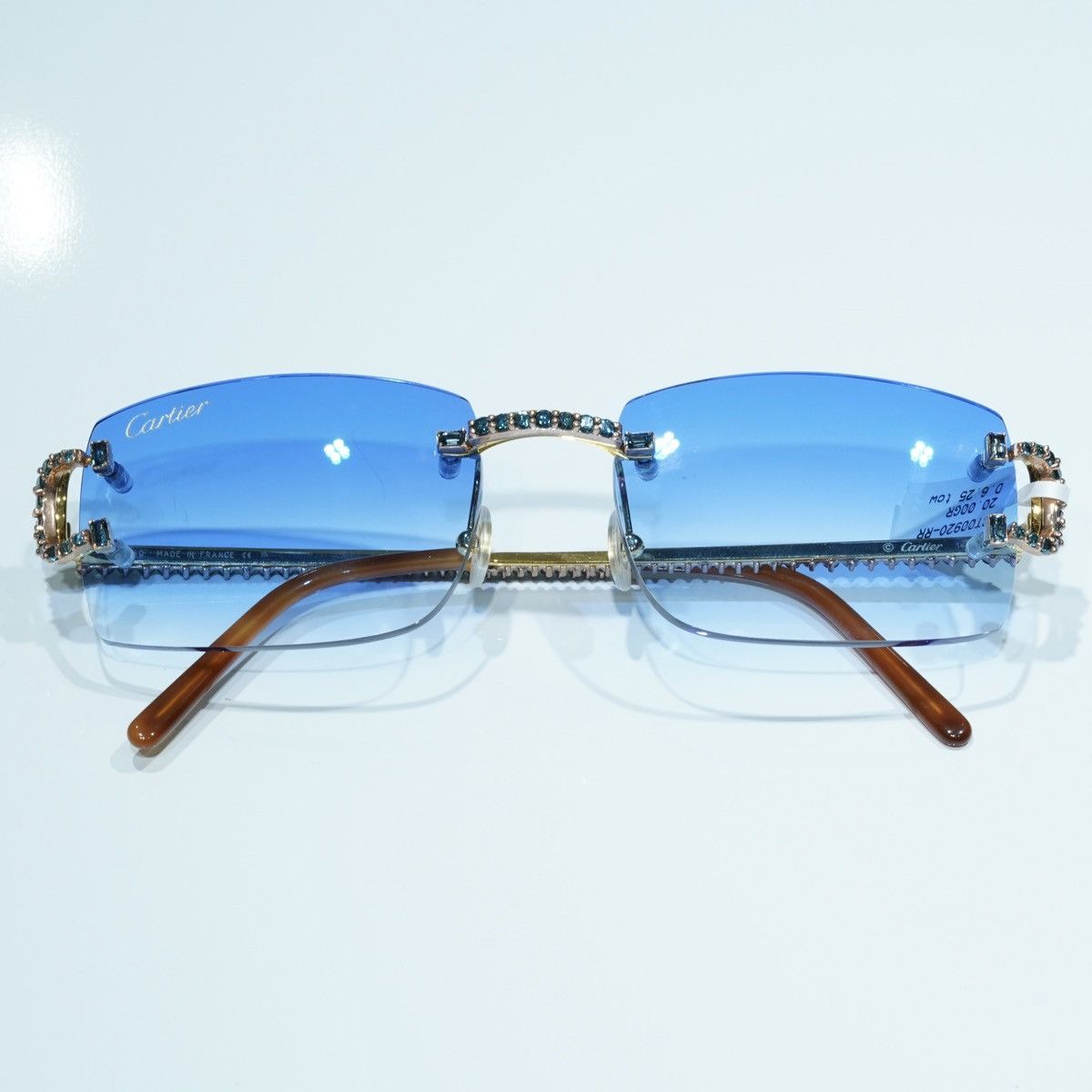 Cartier Blue Diamond ‘Big Cs’ Size ONE SIZE - 1 Thumbnail