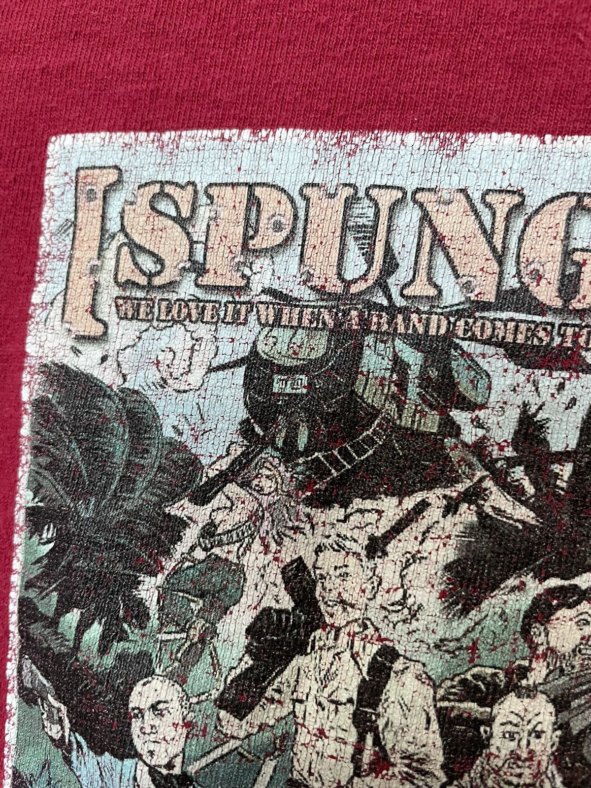 Band Tees × Vintage Vintage Spunge We Love It Tee Punk British Band T Shirt Size US L / EU 52-54 / 3 - 3 Thumbnail