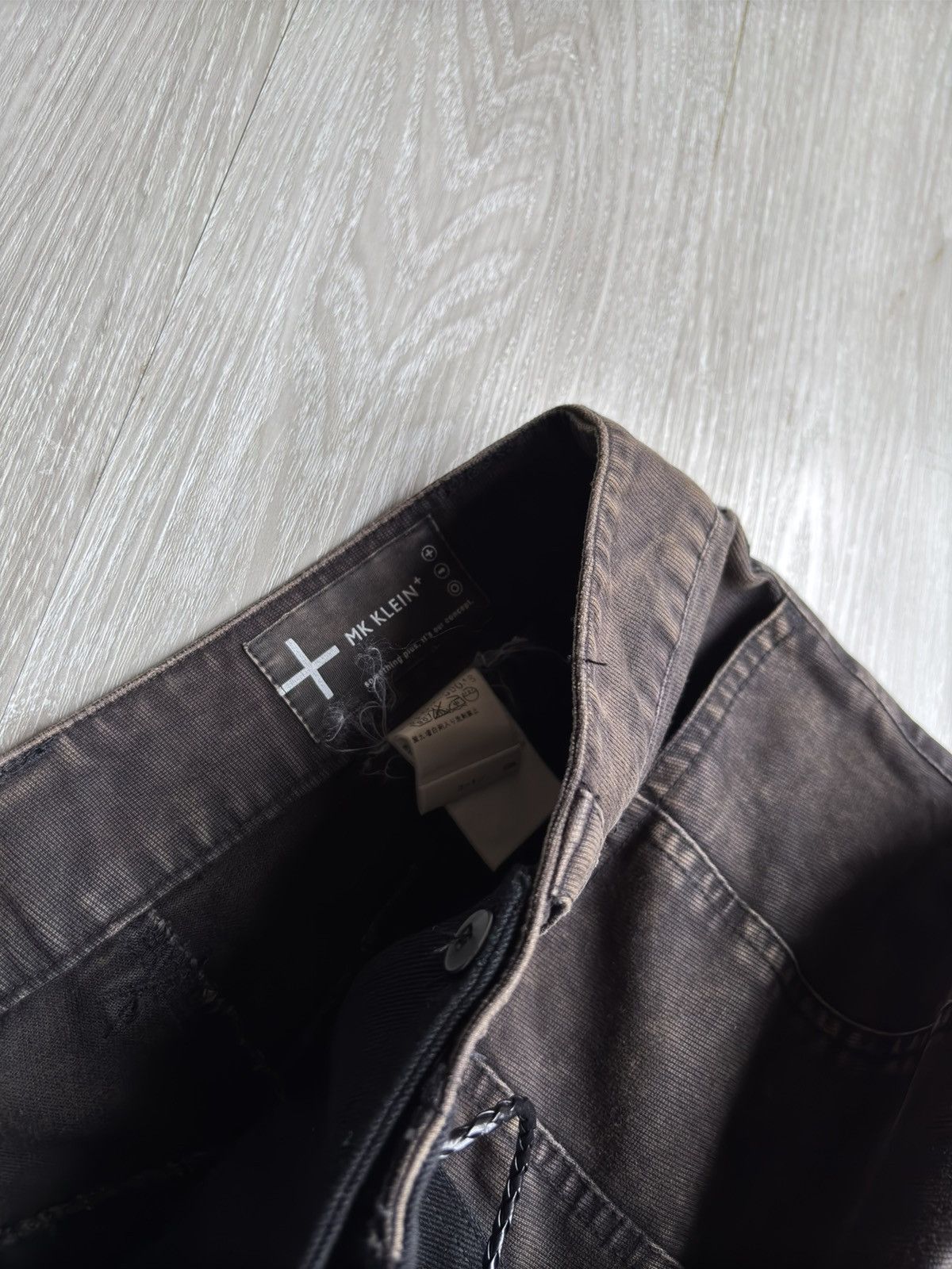 Japanese Brand MK KLEIN lace-up flare jeans Size US 28 / EU 44 - 3 Thumbnail