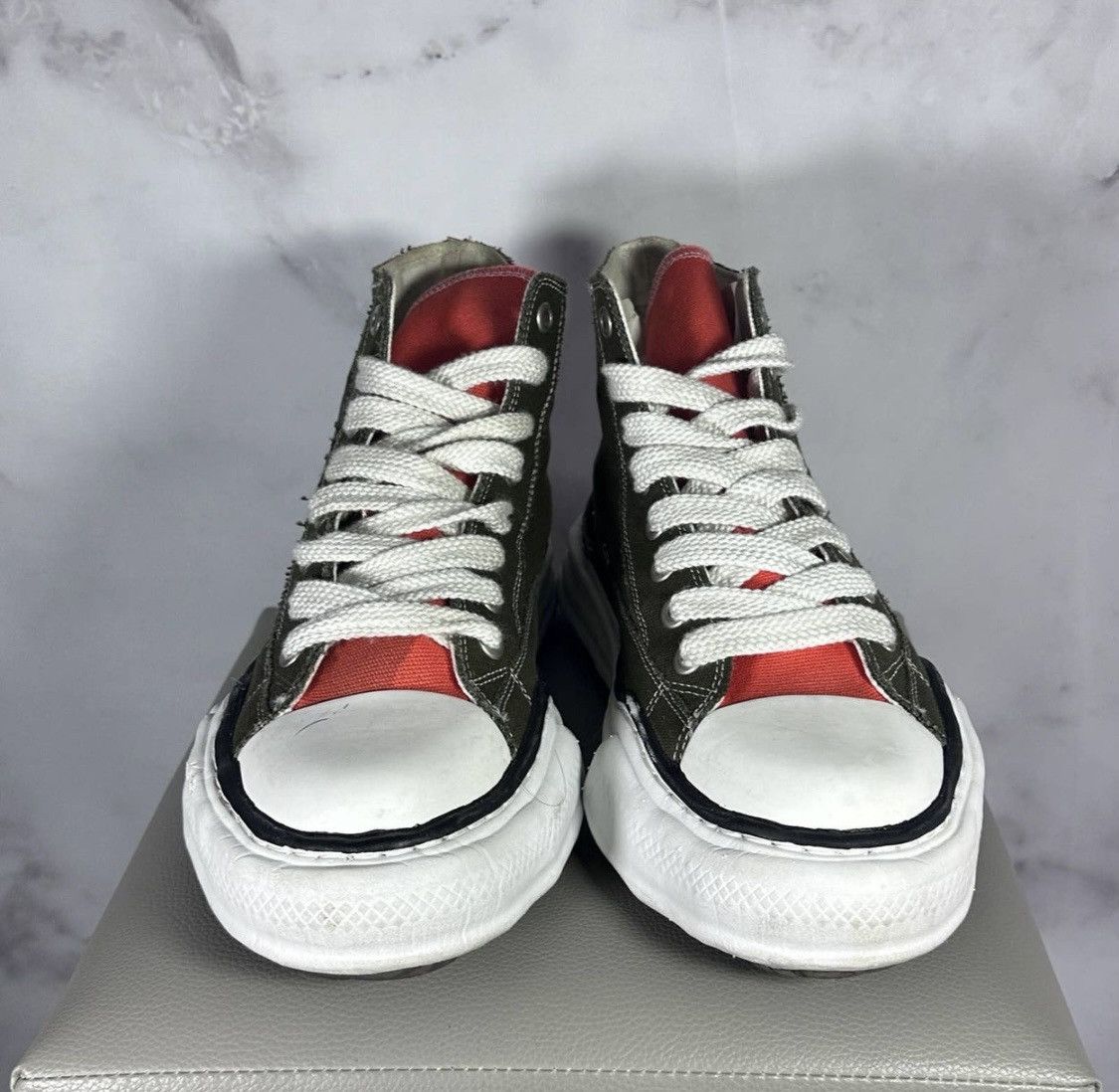 Maison MIHARA YASUHIRO Miharas high top sneakers Size US 10 / EU 43 - 10 Thumbnail
