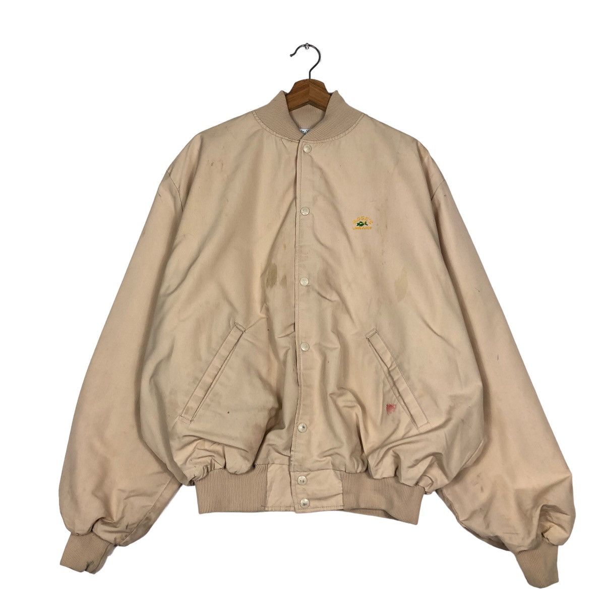 Japanese Brand 🔥 90’s Vtg Bomber Jacket Palm Beach Sports Big Logo Size US XXL / EU 58 / 5 - 1 Thumbnail