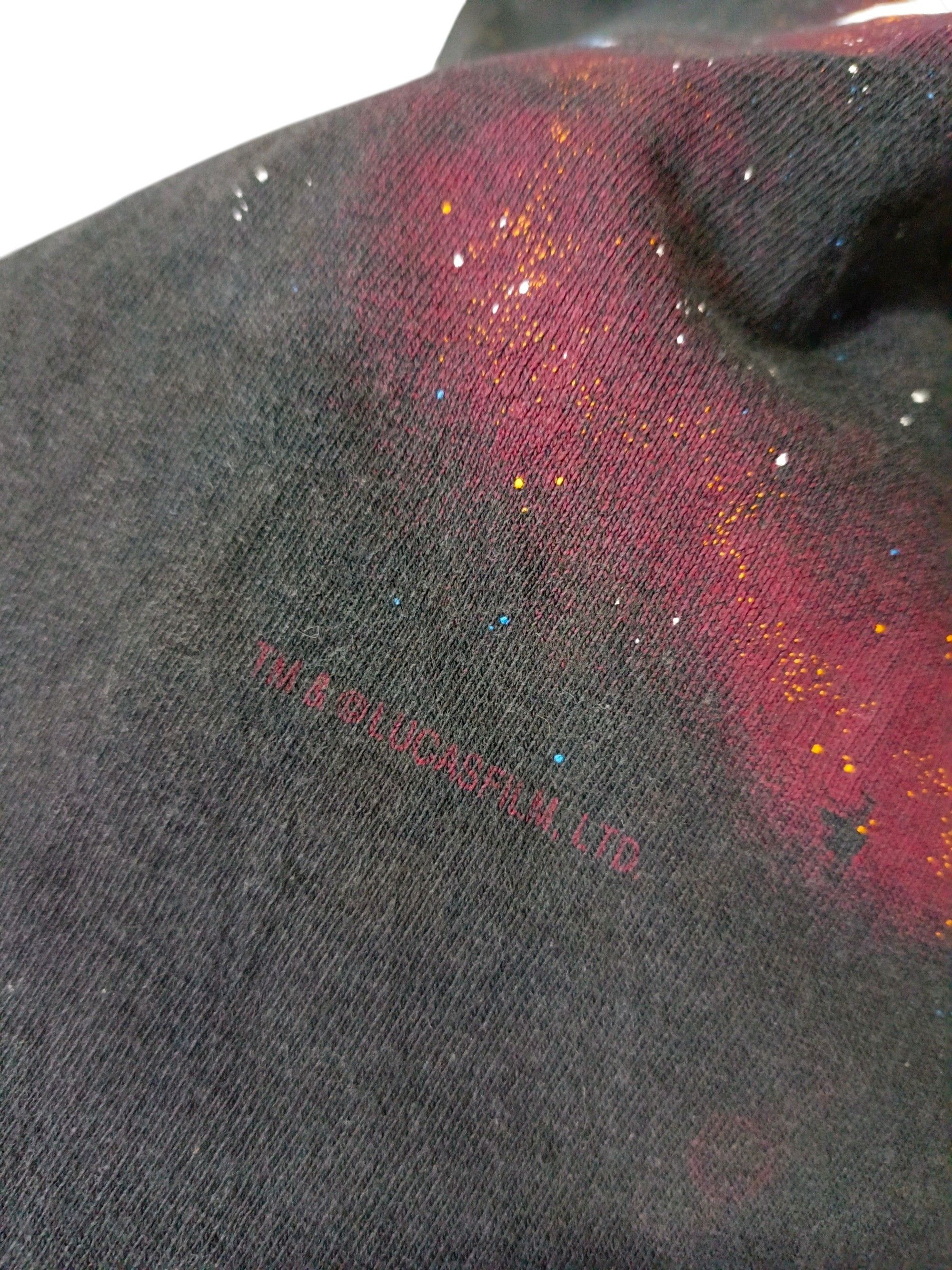 Vintage Vintage 90s Faded Star Wars Death Star Size US XL / EU 56 / 4 - 5 Thumbnail