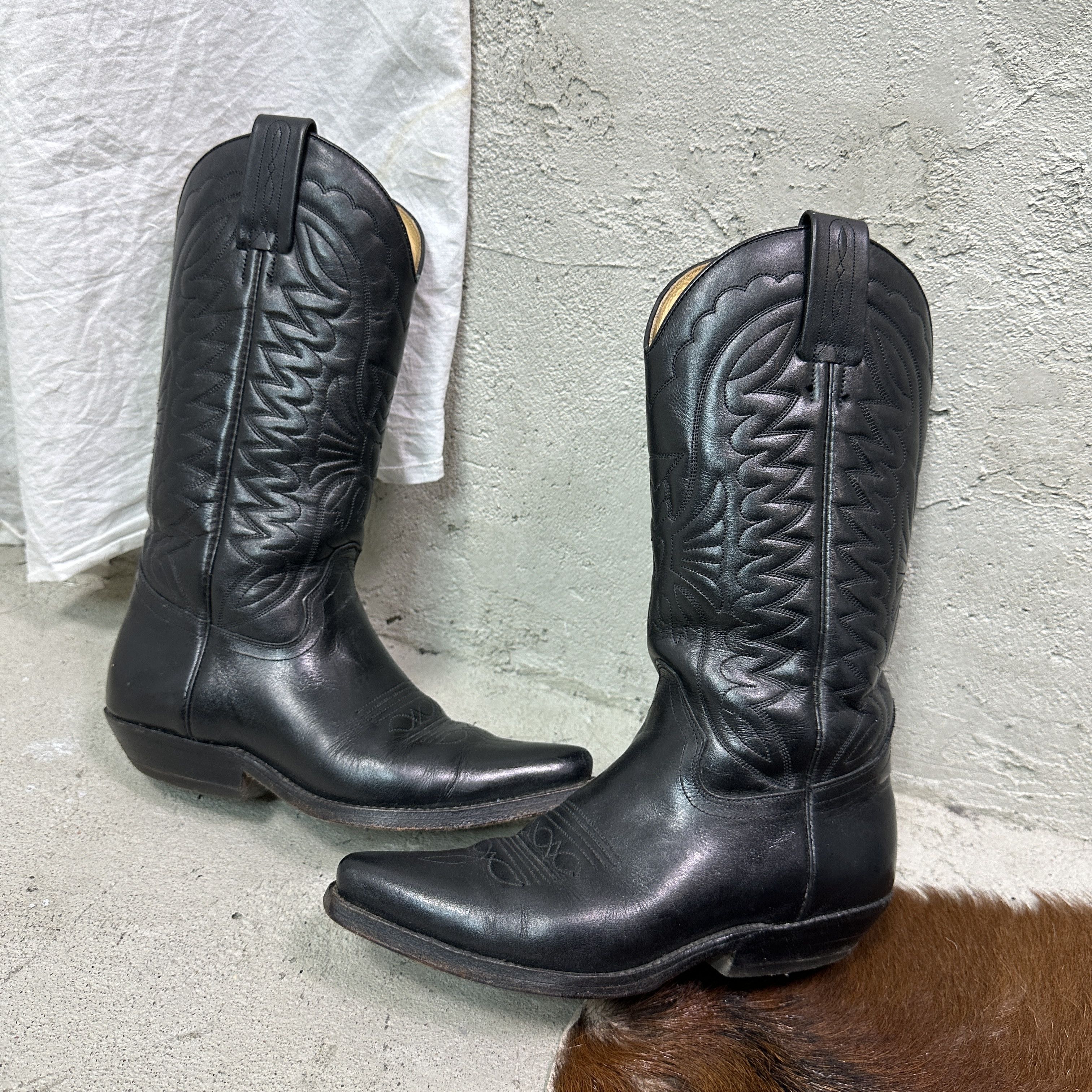 Vintage Vintage Leather Western Tony Mora Cowboy Boots Y2K Size US 7 / IT 37 - 4 Thumbnail