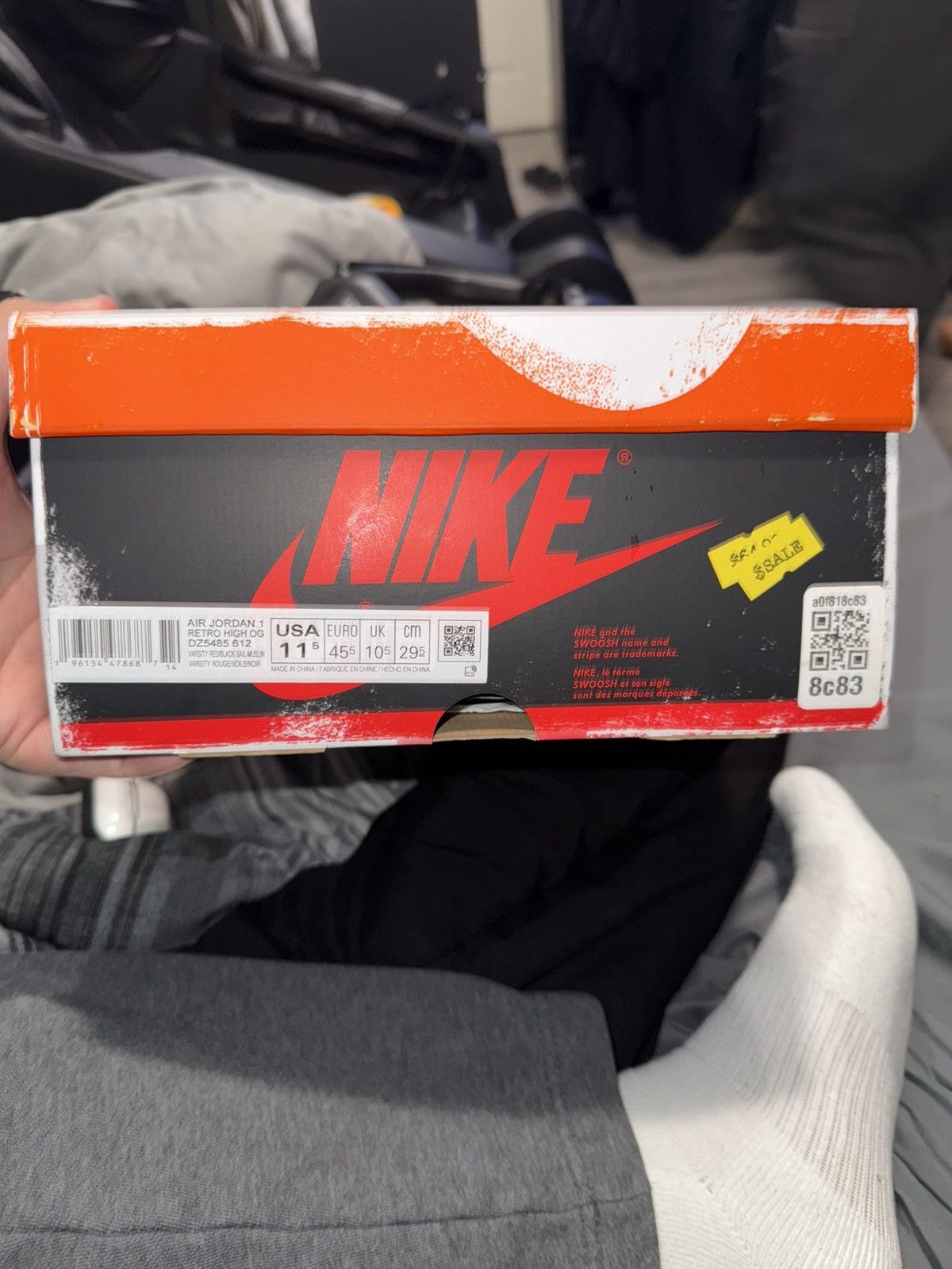 Jordan Brand Jordan 1 Lost & Found Size US 11.5 / EU 44-45 - 8 Thumbnail