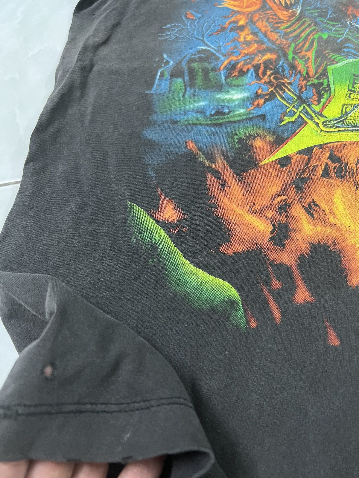 Band Tees × Iron Maiden × Vintage Iron Maiden Size US L / EU 52-54 / 3 - 4 Thumbnail