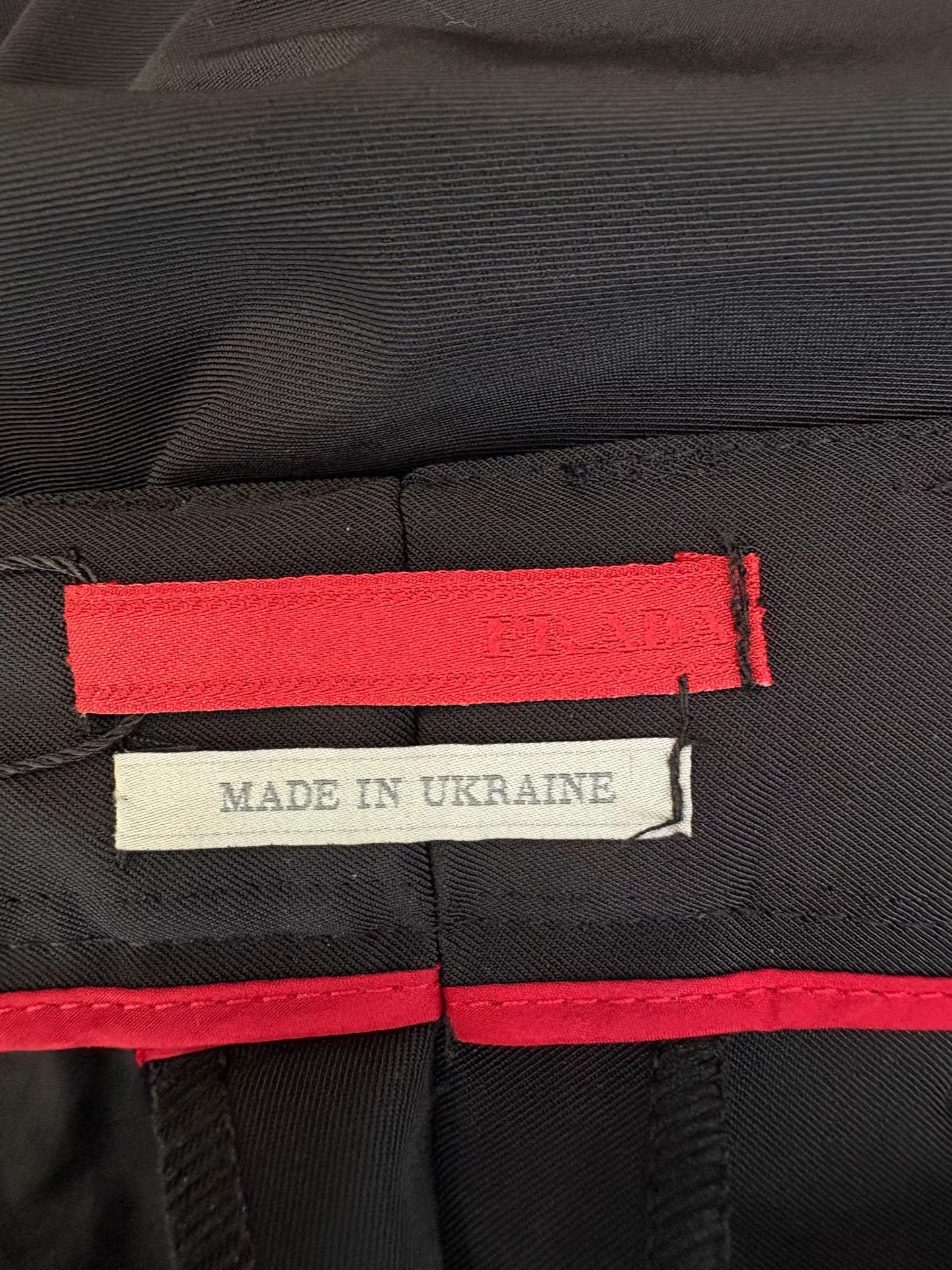 Prada PRADA Black Dress Pants K1 Size US 36 / EU 52 - 4 Thumbnail