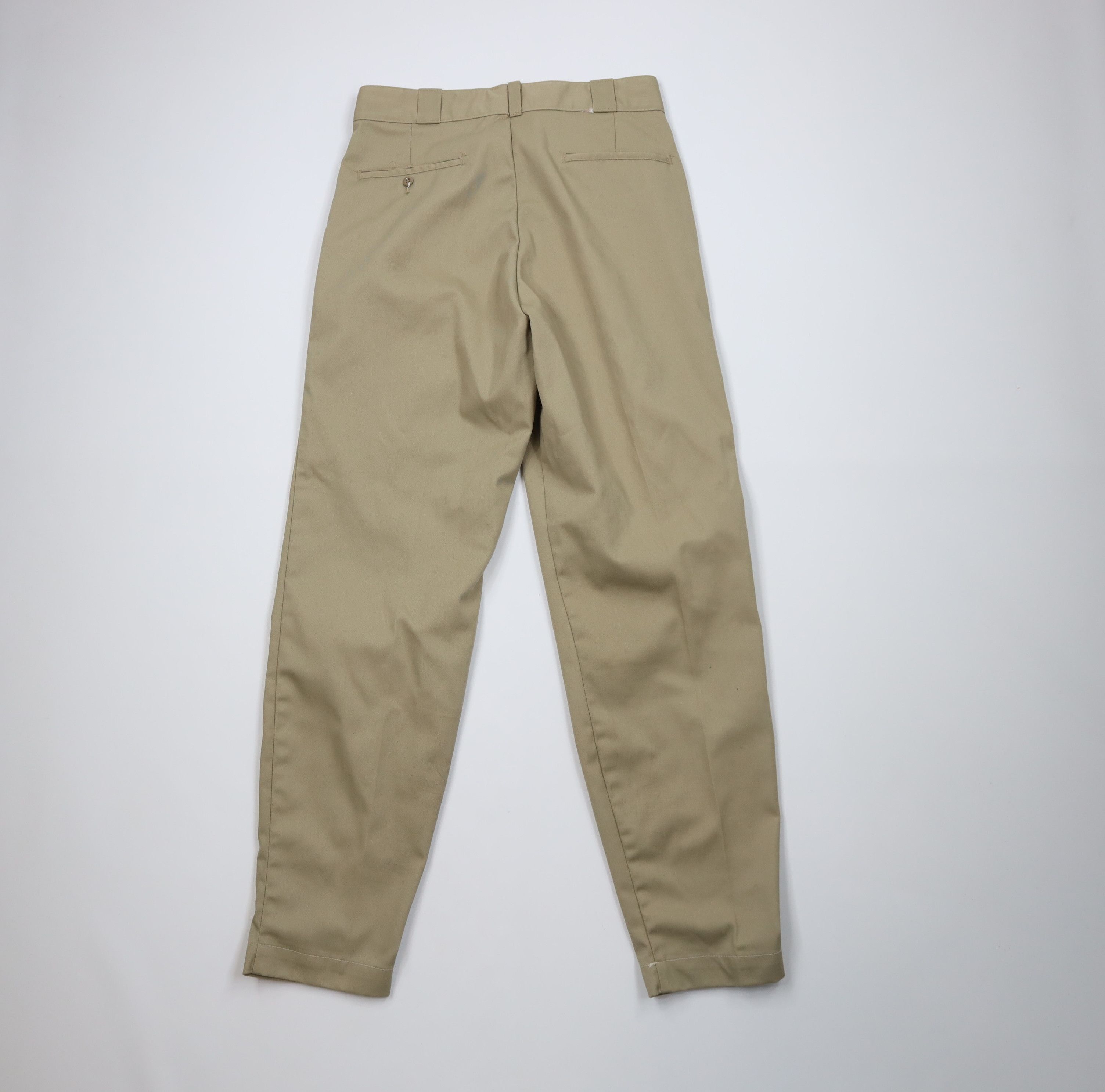 Dickies Vintage 70s Dickies Workwear Mechanic Pants Beige USA Size US 33 - 8 Thumbnail
