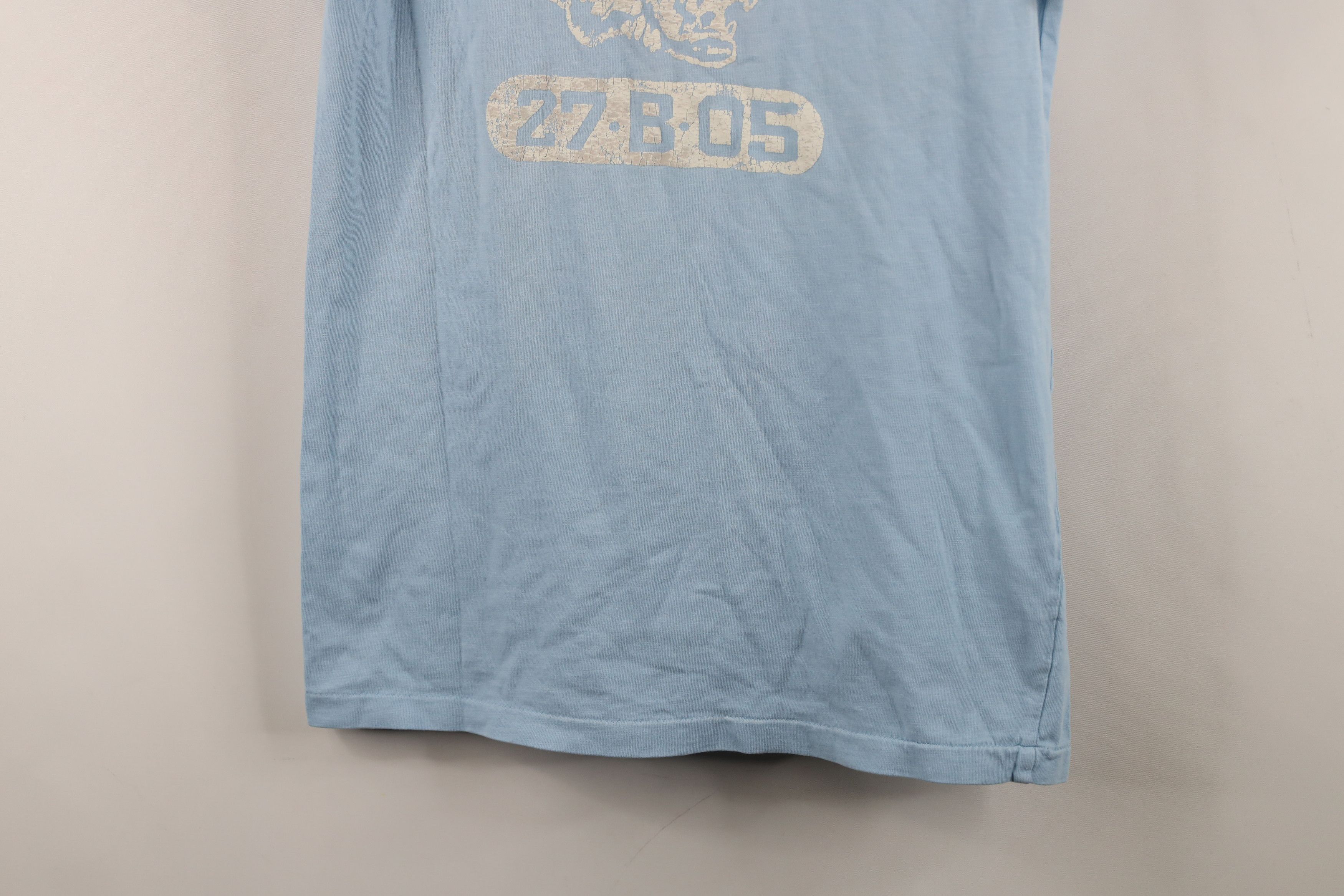 Ralph Lauren Ralph Lauren Custom Distressed Spell Out Tiger T-Shirt Blue Size US S / EU 44-46 / 1 - 3 Thumbnail