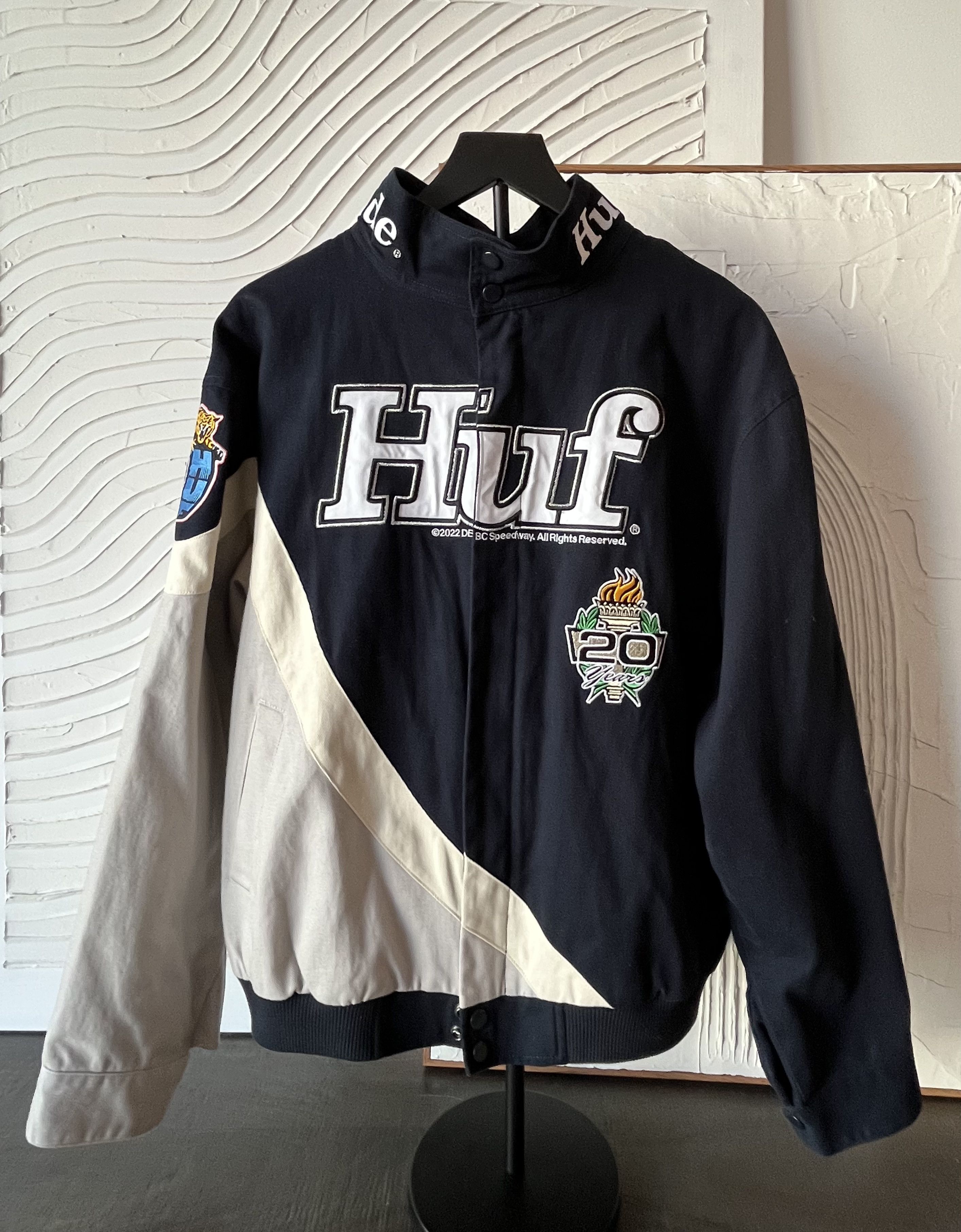 Huf Men’s HUF Daytona Racing Jacket - Medium Size US M / EU 48-50 / 2 - 1 Thumbnail