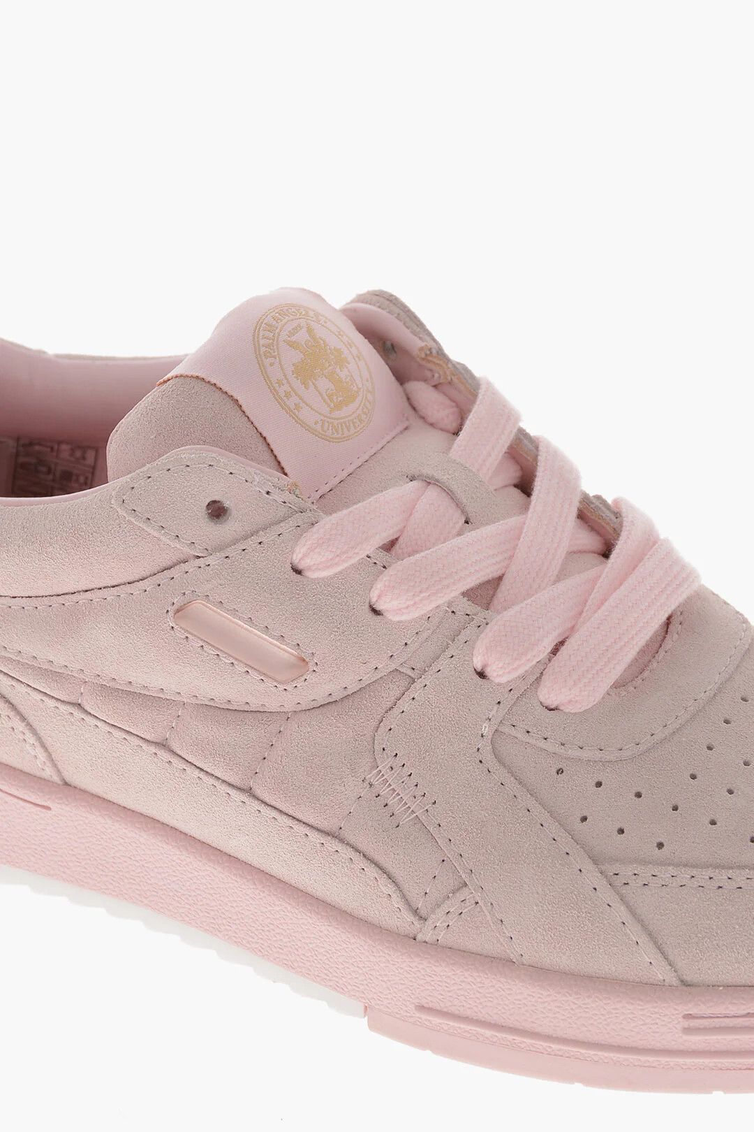 Palm Angels og1mm0326 Suede Lace-Up Sneakers in Pink Size US 6 / IT 36 - 4 Thumbnail
