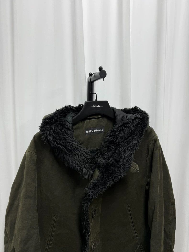 Issey Miyake Issey miyakeFur Collar Parka coat 2502-Nextarrow Size US M / EU 48-50 / 2 - 2 Thumbnail