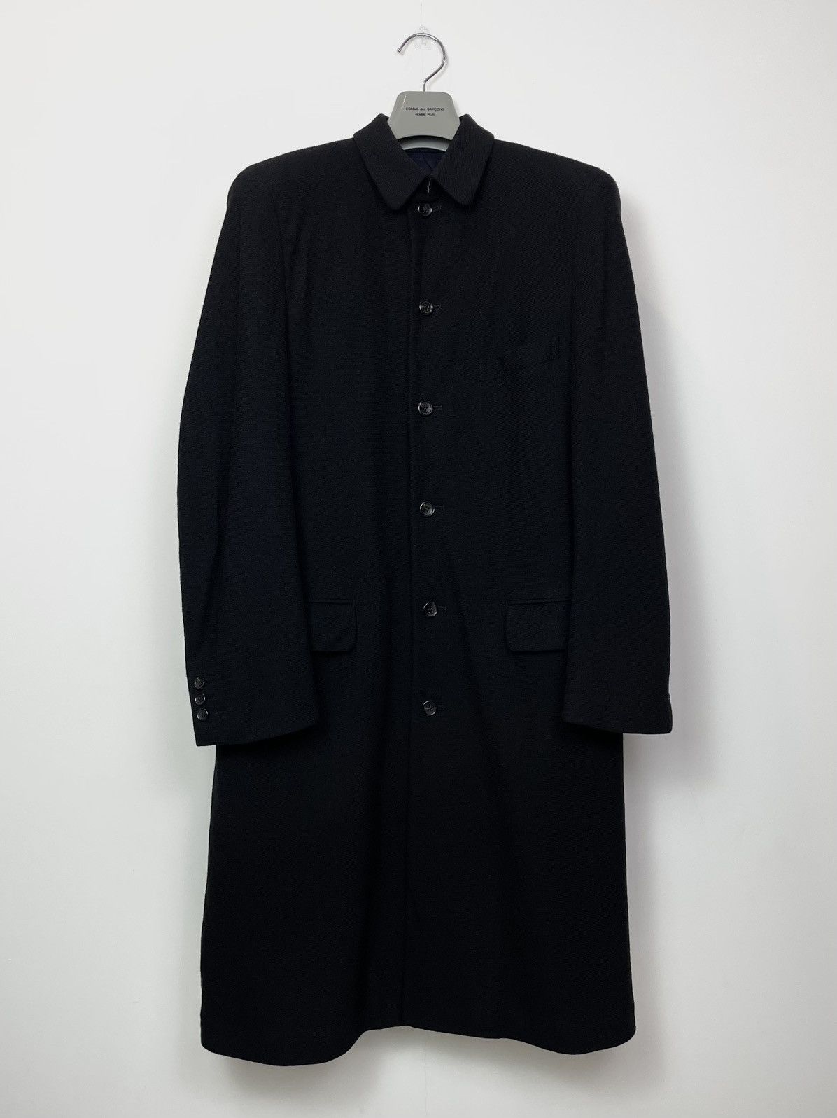Comme des Garcons Homme Plus A/W 1997 Comme des Garcons Homme Plus McQueen Runway Coat Size US S / EU 44-46 / 1 - 2 Thumbnail