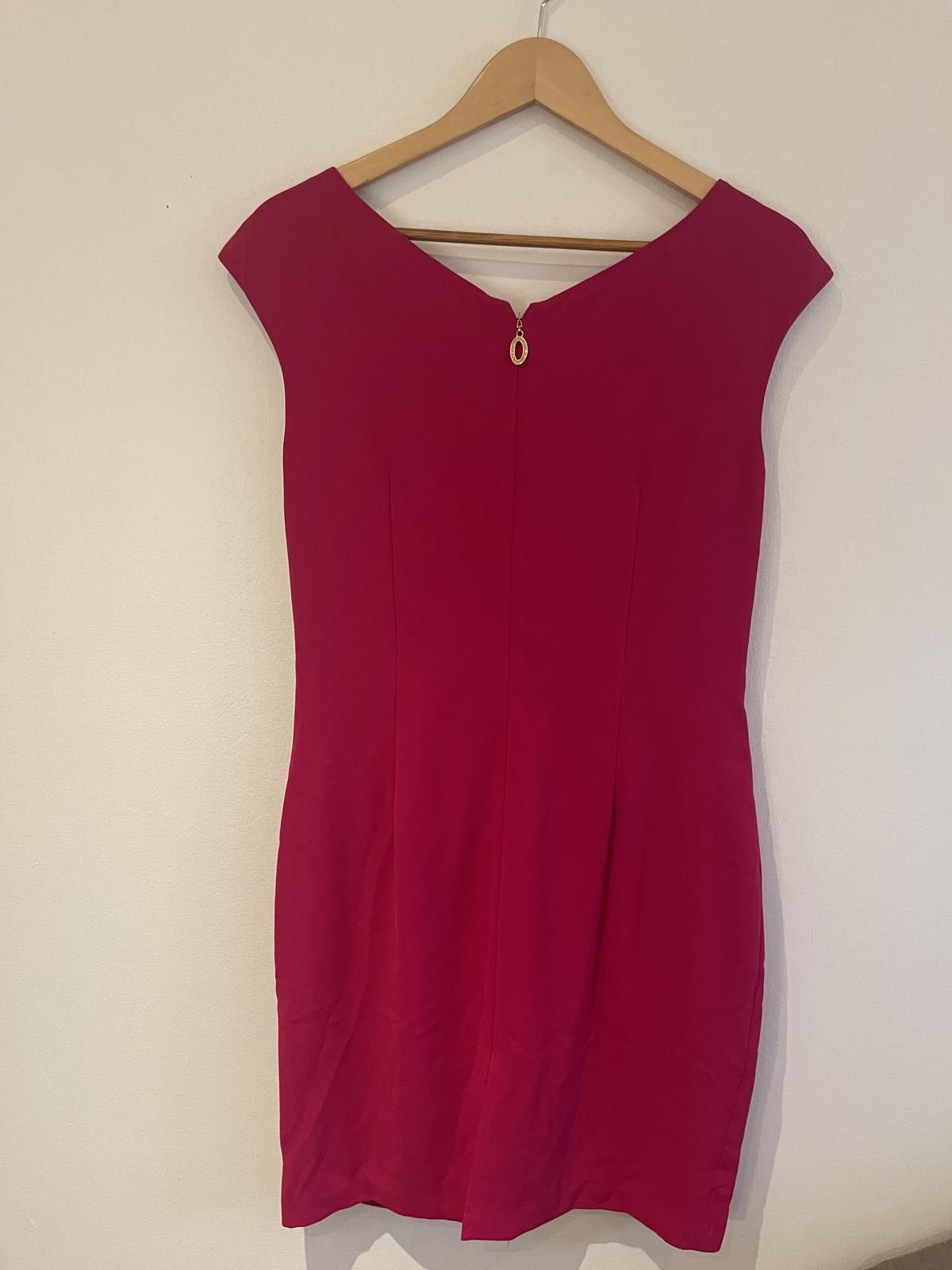 Designer Ivanka Trump hot pink dress Size XL / US 12-14 / IT 48-50 - 5 Thumbnail