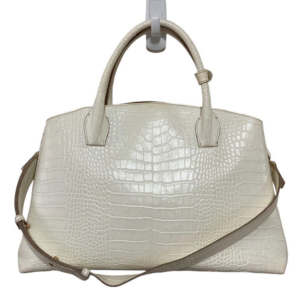 Other Other IACUCCI TOMORROWLAND Croco Embossed 2way Shoulder Bag Leather Shoulder Bag DUTY FREE for USA Size ONE SIZE - 1 Thumbnail