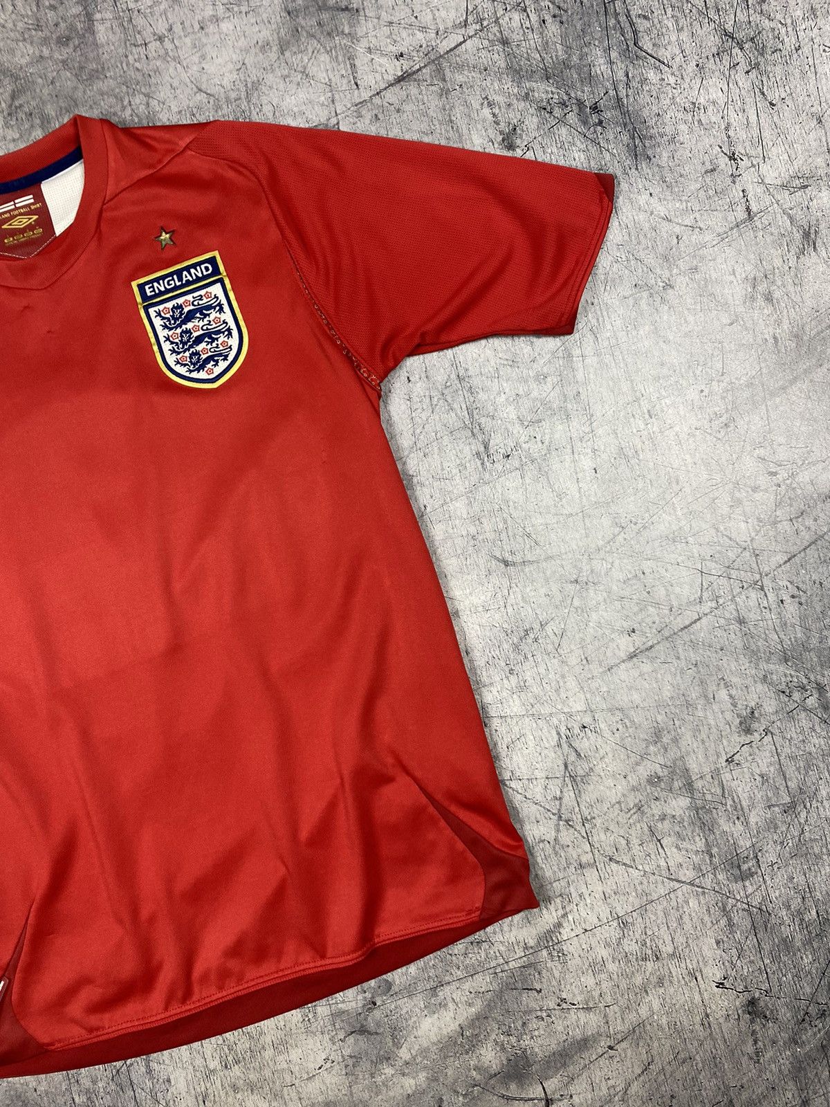 Umbro × Vintage Vintage Umbro England Rooney 9 Soccer Jersey Tee T Shirt Size US S / EU 44-46 / 1 - 4 Thumbnail
