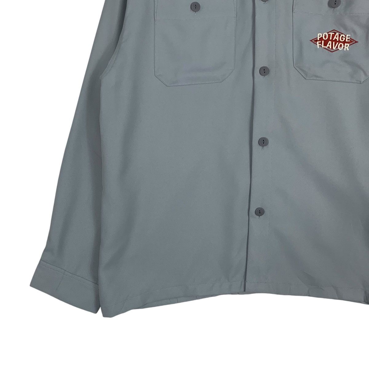 Japanese Brand BACK NUMBER Potato Chip Potage Flavor Shirt Jacket #1211-C55 Size US M / EU 48-50 / 2 - 5 Thumbnail