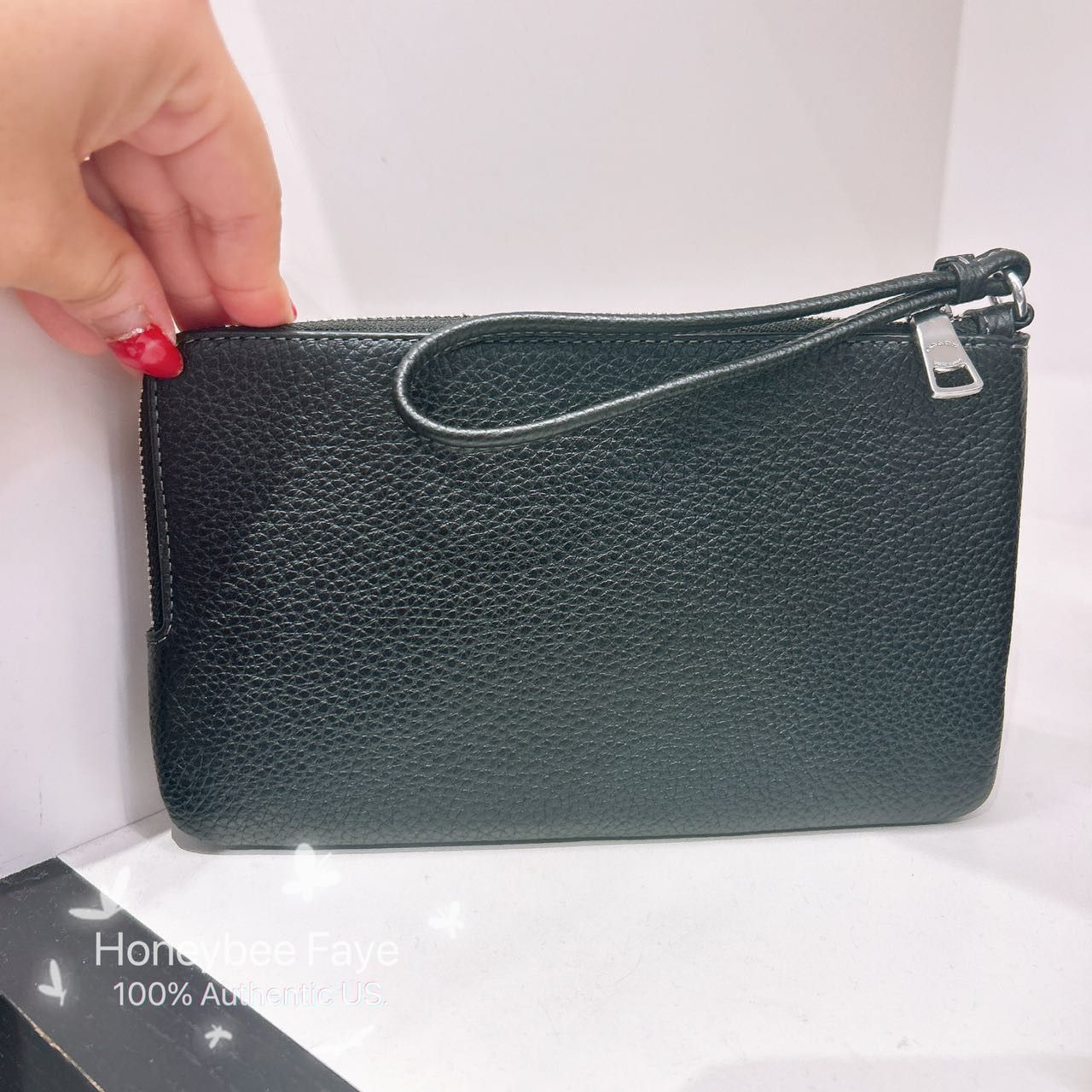 Coach Double Zip Wallet With Bow Print CAA85 Size ONE SIZE - 2 Thumbnail