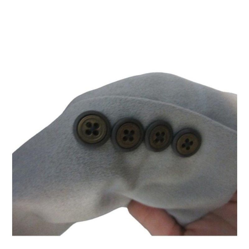 Brandini Vintage Y2K Minimalist Gray Blazer Brandini le 46T Size US S / EU 44-46 / 1 - 4 Thumbnail
