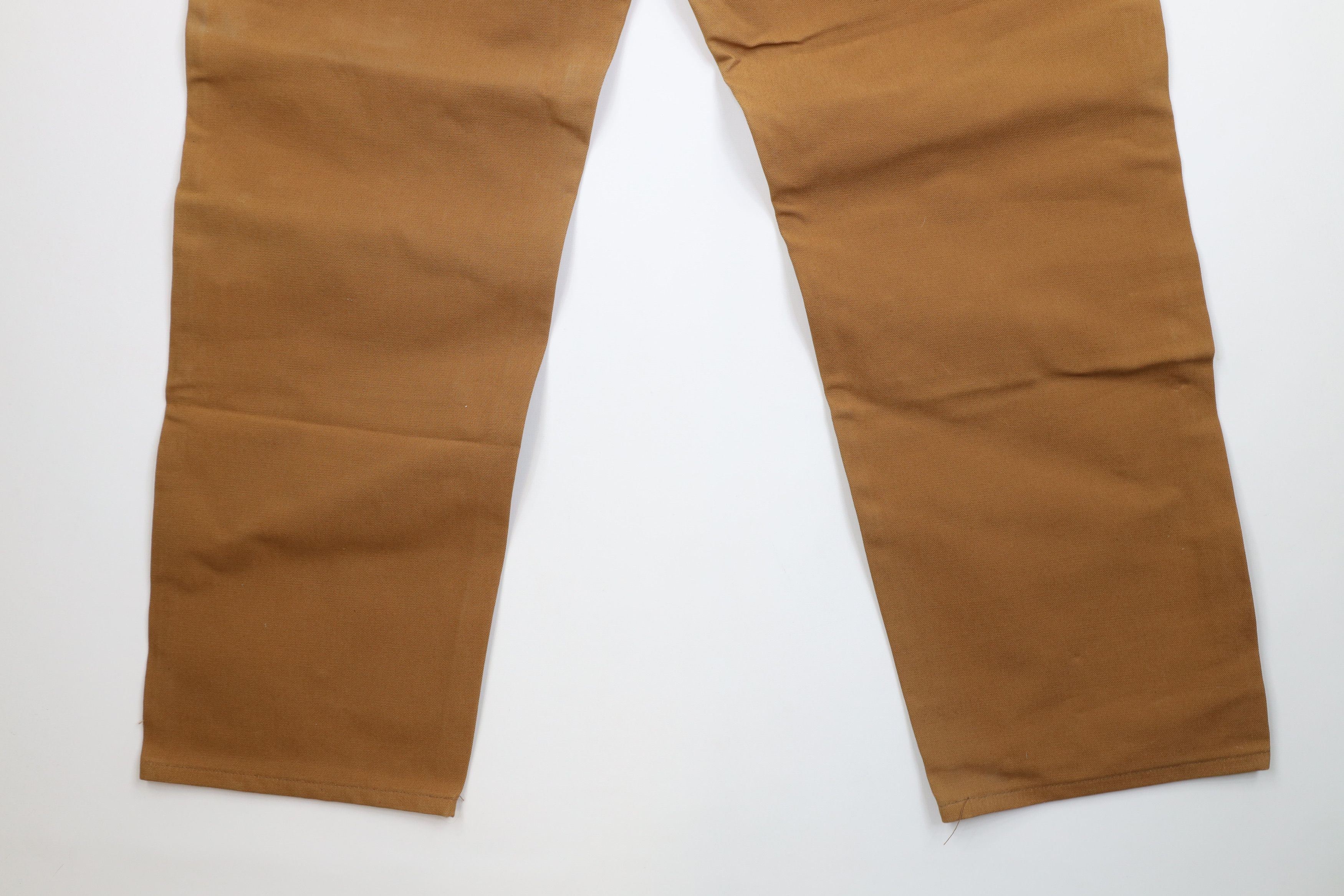 Carhartt Deadstock Vintage 90s Carhartt Wide Leg Pants Duck Brown USA Size US 44 / EU 60 - 10 Thumbnail