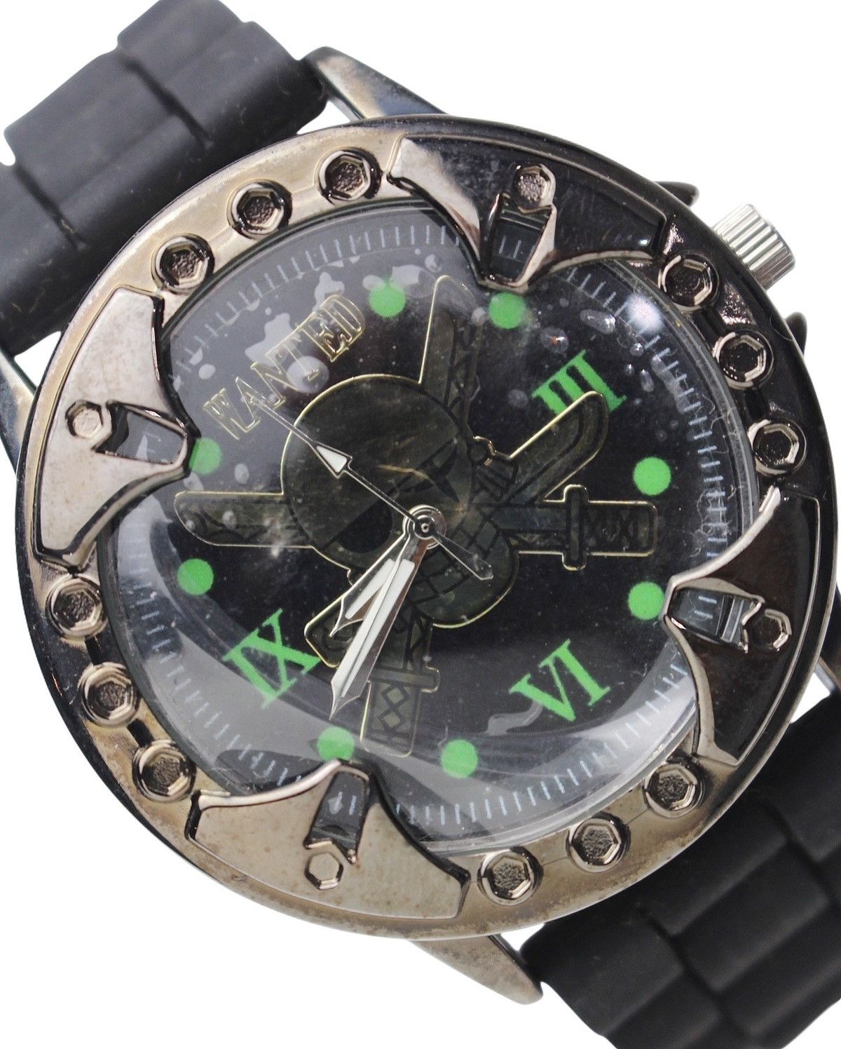 Anime 2000S ONE PIECE “WANTED” LUFFY PIRATE WATCH Size ONE SIZE - 6 Thumbnail