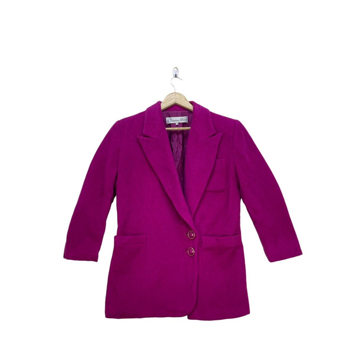 Christian Dior Monsieur 💥Vintage Christian Dior Double Collar Jacket Size M / US 6-8 / IT 42-44 - 1 Thumbnail