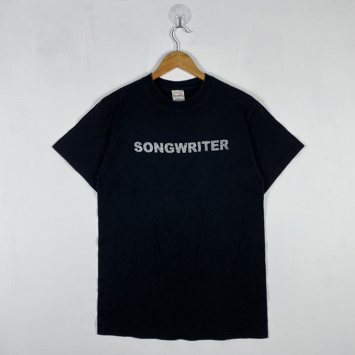 Band Tees × Vintage Vintage 90's SONGWRITER Tee Shirt Takuya Kimura Thom Yorke Size US M / EU 48-50 / 2 - 3 Thumbnail