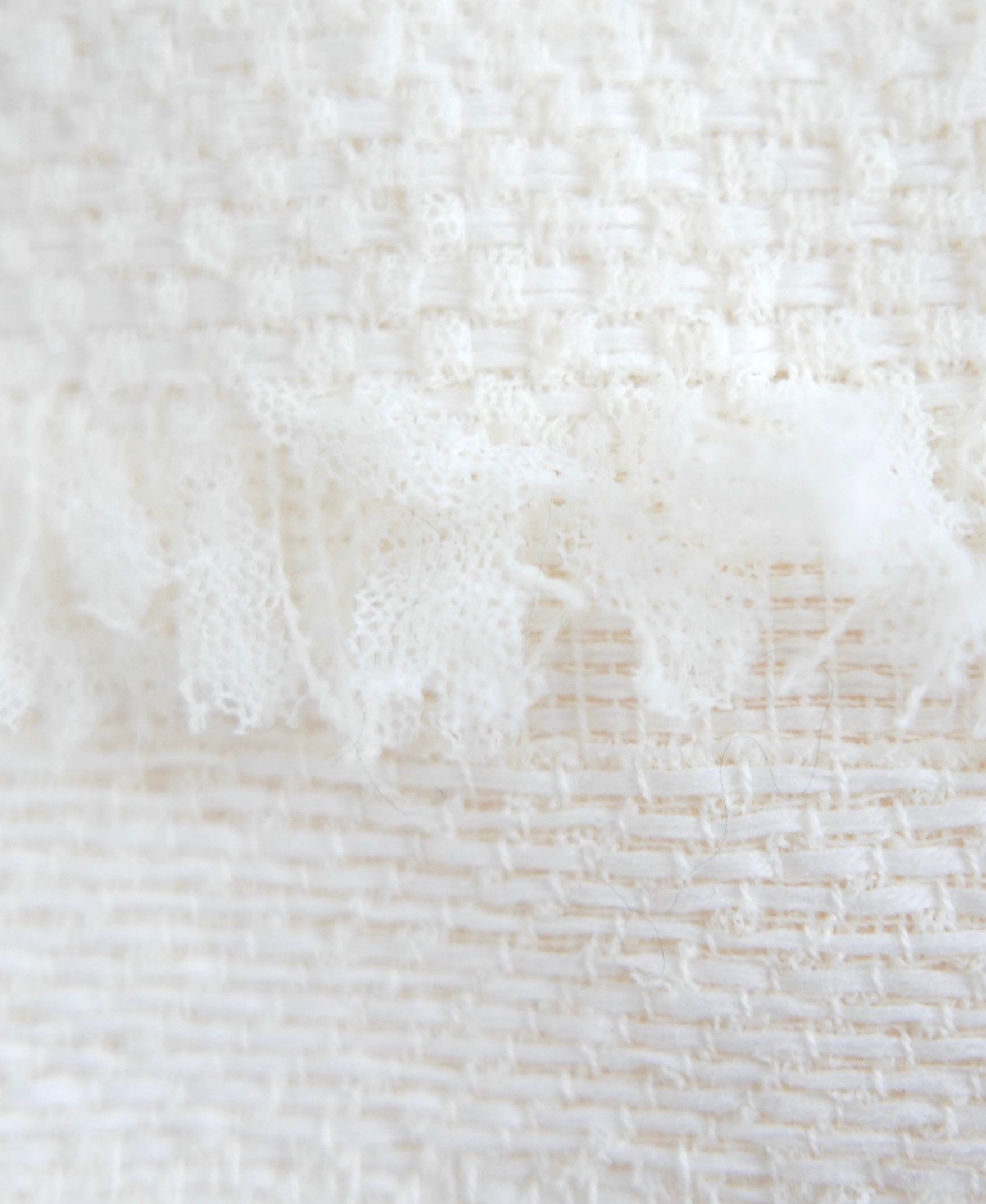 Chanel Chanel Spring 2008 Cream Fantasy Tweed Skirt Size 27" / US 4 / IT 40 - 3 Thumbnail
