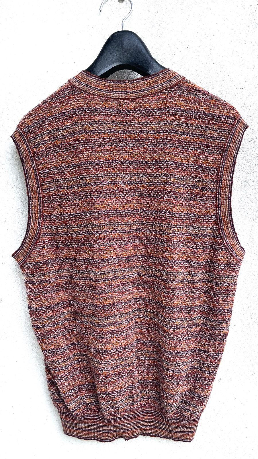 Missoni Vintage MISSONI Example Sleeveless Buttons ups knitwear Size S / US 4 / IT 40 - 4 Thumbnail