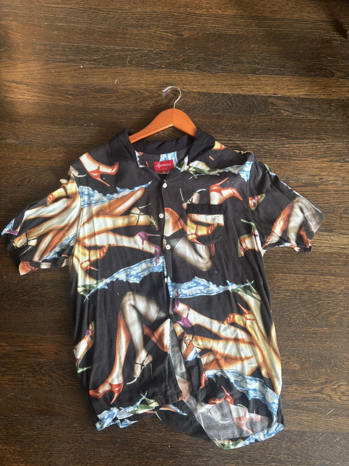 Rayon Legs Shirt / Button Up