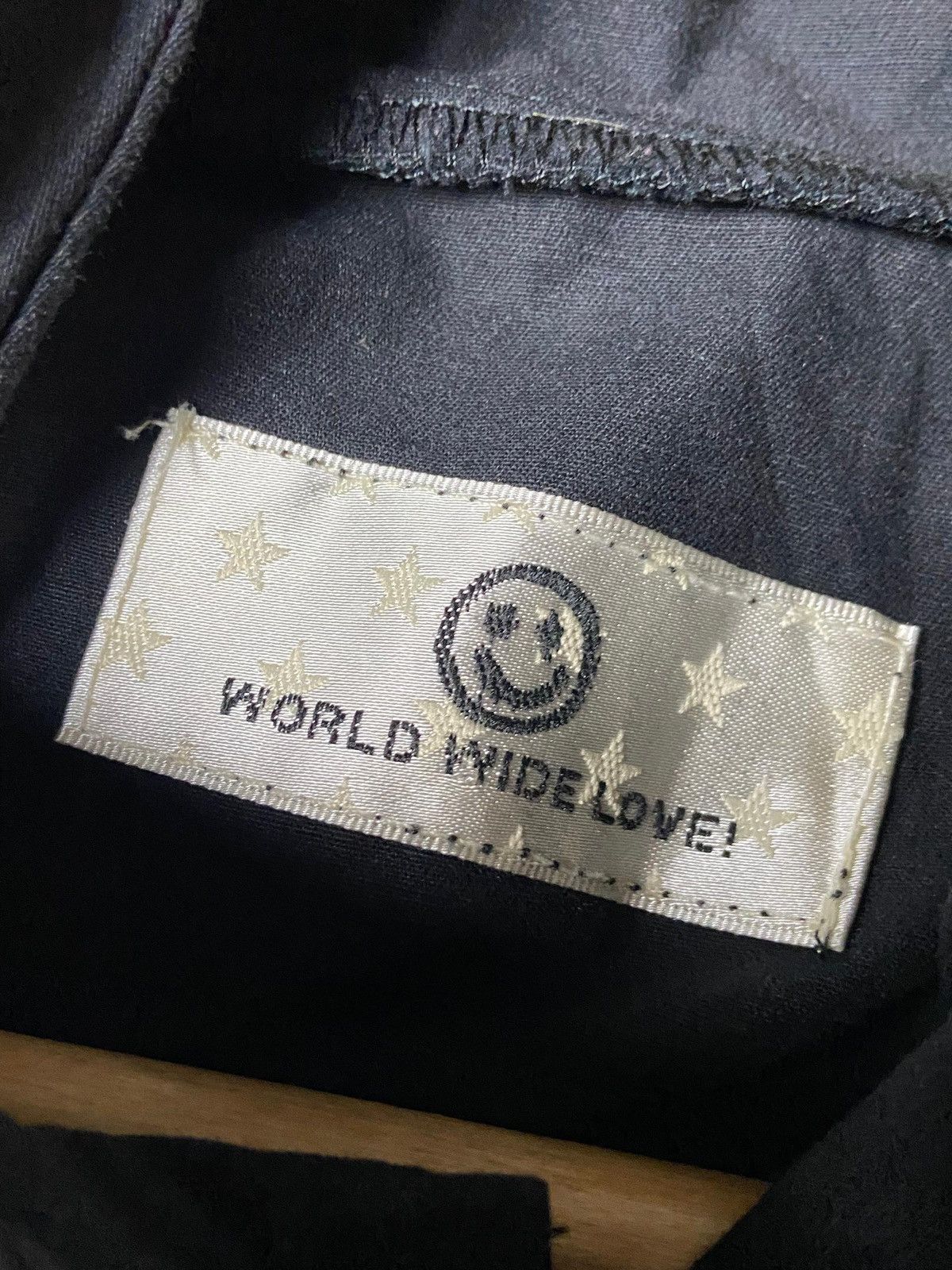 Japanese Brand World Wide Love Full Zip Hoodie Jacket (161) Size US XXS / EU 40 - 6 Thumbnail