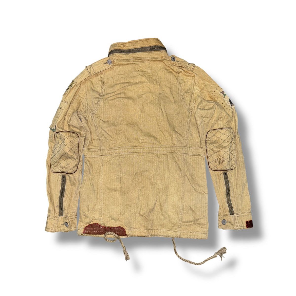 Japanese Brand BOND AND PEACE BORO STYLE ARMY JACKET Size US M / EU 48-50 / 2 - 5 Thumbnail