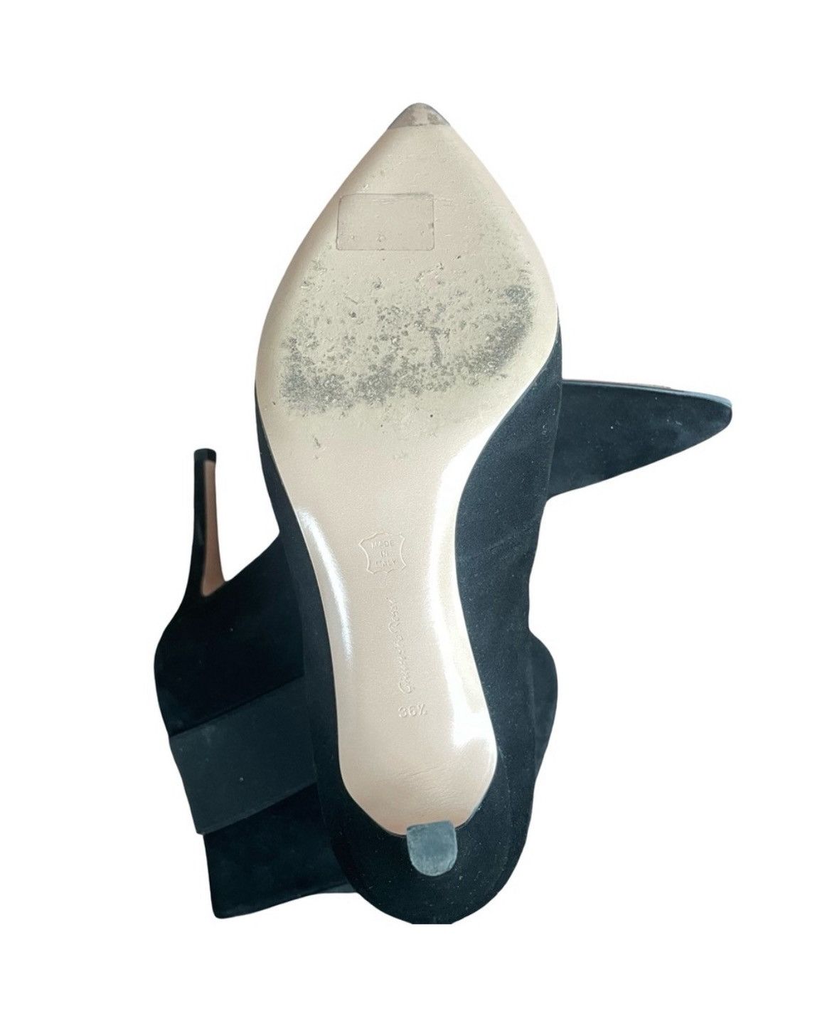 Gianvito Rossi Gianvito Rossi Boots Womens Size 36.5 Suede Leather Pointed Size US 6 / IT 36 - 5 Thumbnail