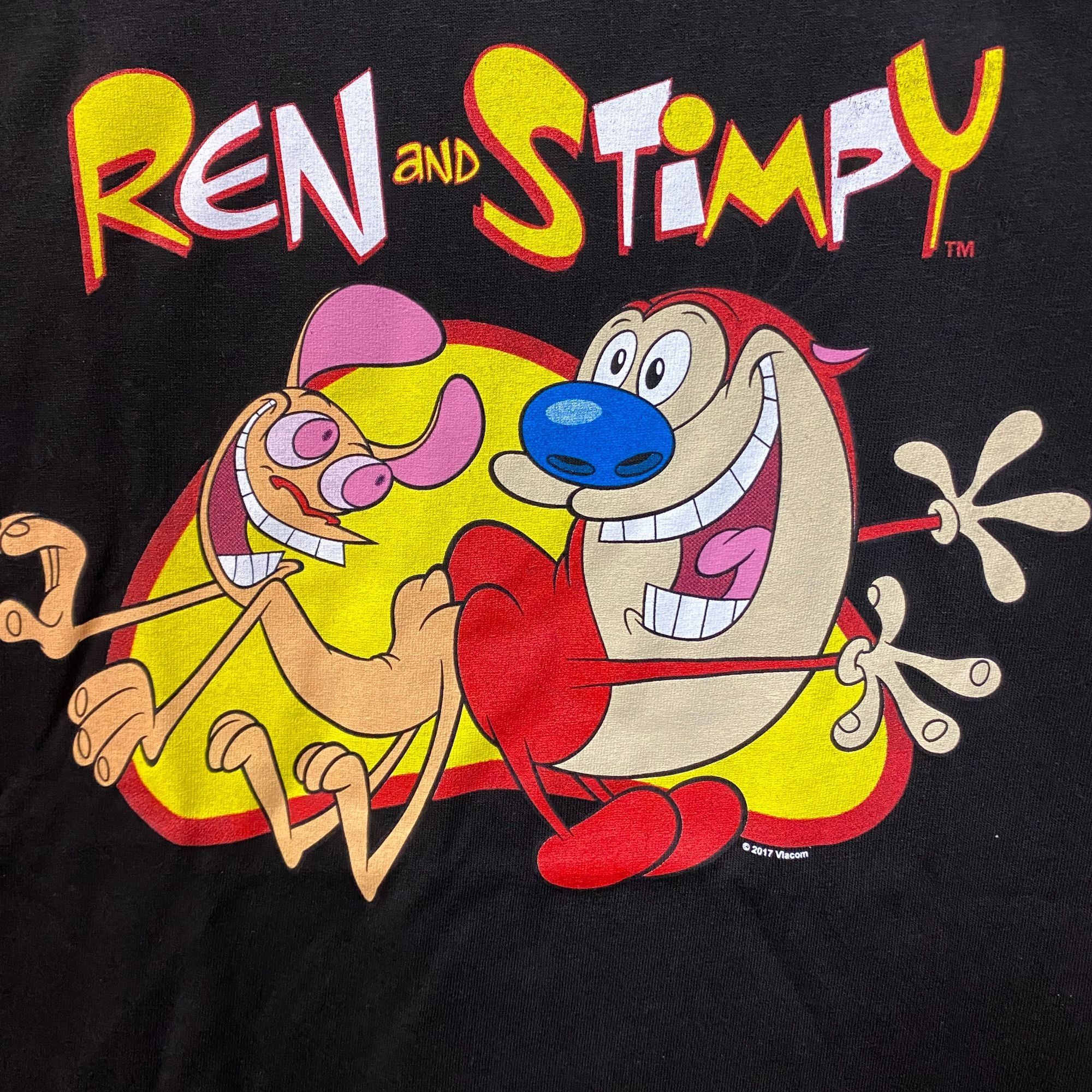 Nickelodeon Ren and Stimpy Butt Buddy Animated Series Nickelodeon Tee XL Size US XL / EU 56 / 4 - 2 Thumbnail