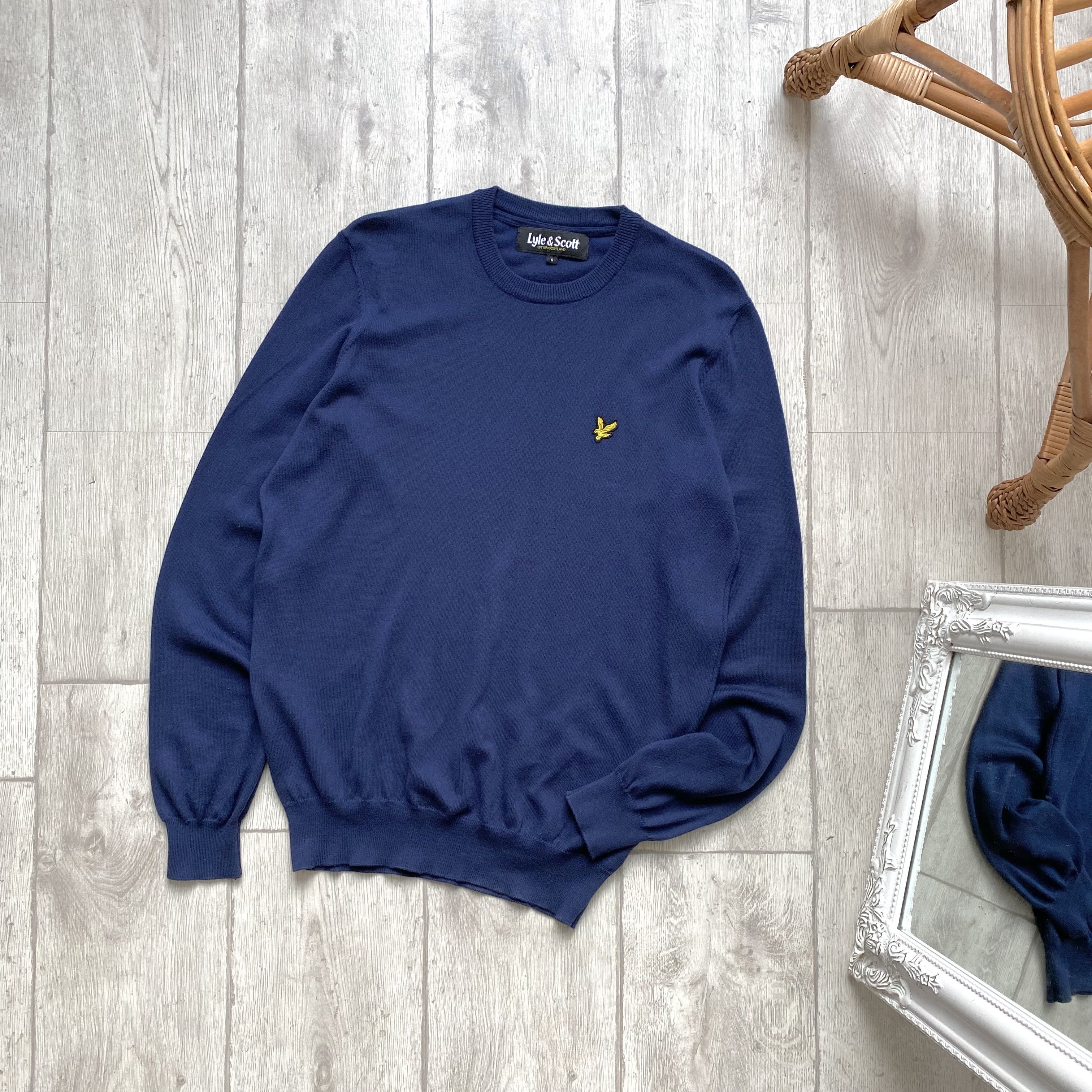 Polo Ralph Lauren 🔥 Lyle & Scott Basic Sweater Crewneck Mini Logo Casual polo Size US M / EU 48-50 / 2 - 1 Thumbnail