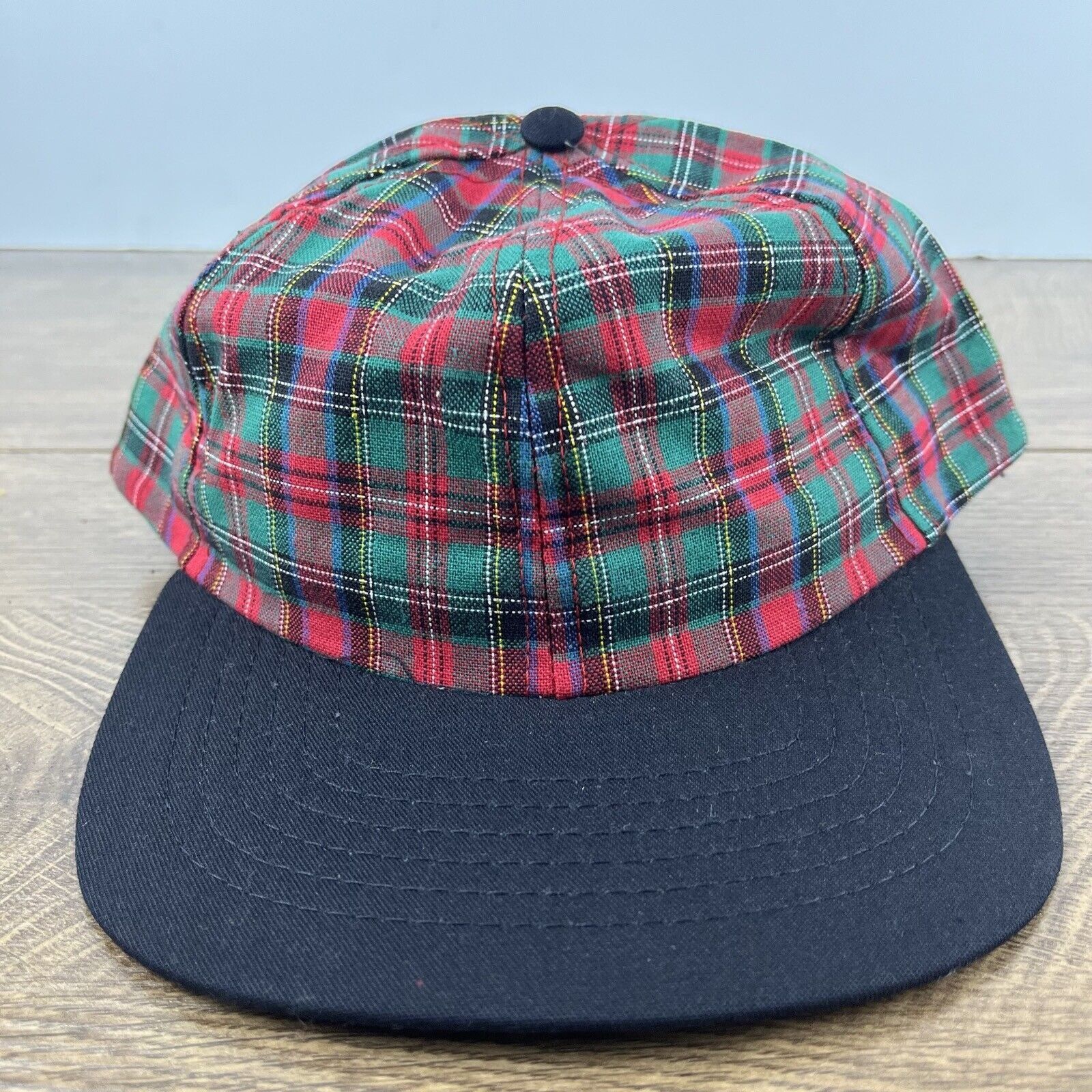 Other Red Green Christmas Snapback Hat Red Cap Hat Adjustable Hat Size ONE SIZE - 3 Thumbnail
