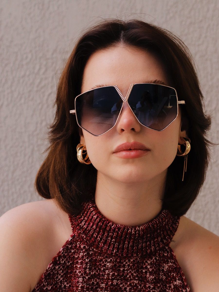 Valentino Valentino Women Sunglasses Aviator V - HEXAGON VLS-115A-64 Size ONE SIZE - 13 Thumbnail