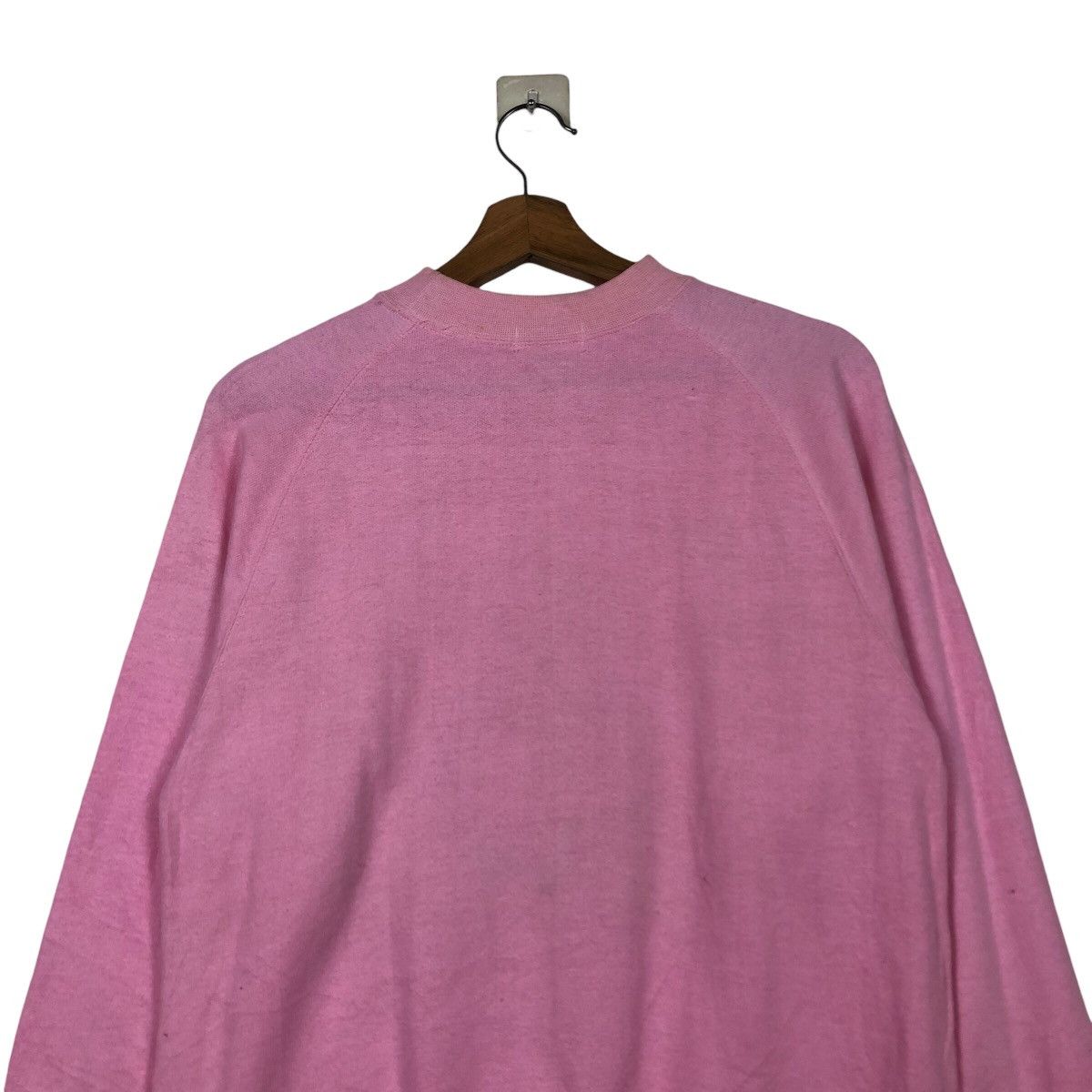 Hysteric Glamour 📌Vintage Sweatshirt Hataryu Bear Big Logo Design Rich Pink Size US M / EU 48-50 / 2 - 10 Thumbnail