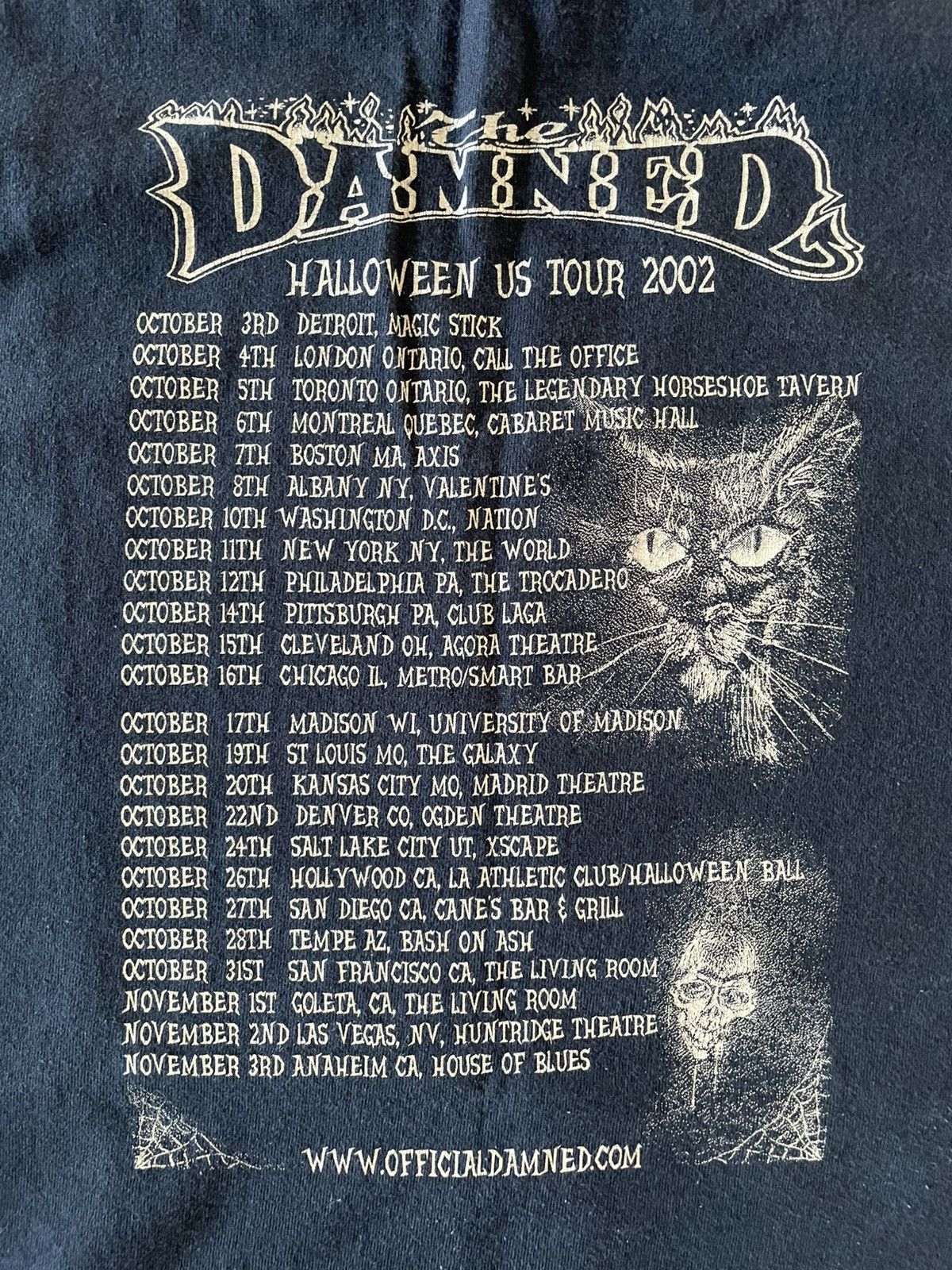 Other The Damned tour shirt Size US M / EU 48-50 / 2 - 4 Thumbnail