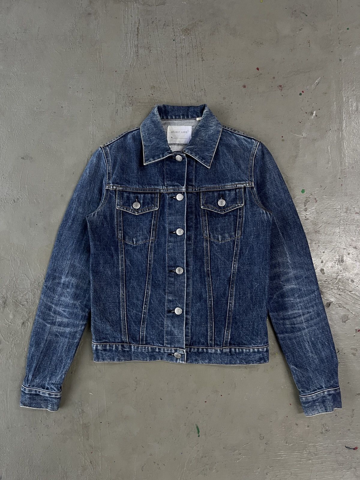 Helmut Lang Helmut Lang AW1999 Type III Indigo Denim Jacket Size US S / EU 44-46 / 1 - 1 Thumbnail