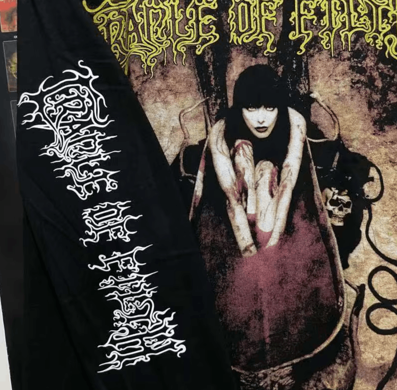Y2k Vintage Oversized T-shirts Dark Gothic