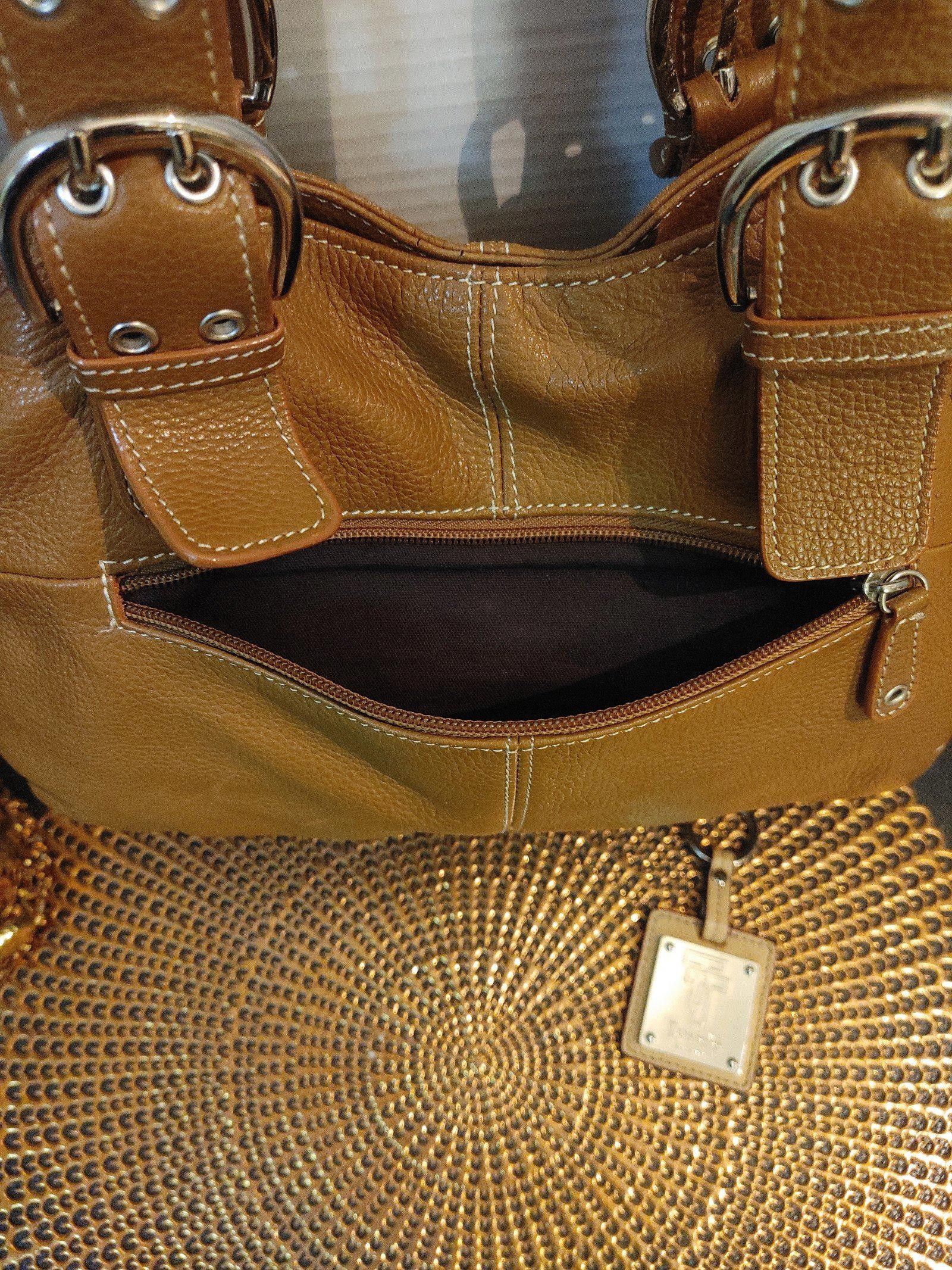 Designer Tignanello Leather Shoulder Bag Size ONE SIZE - 5 Thumbnail
