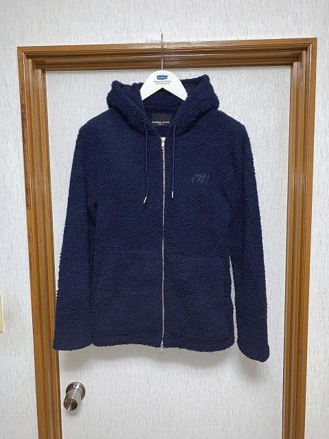 Fleece Arch Logo Zip Hoodie