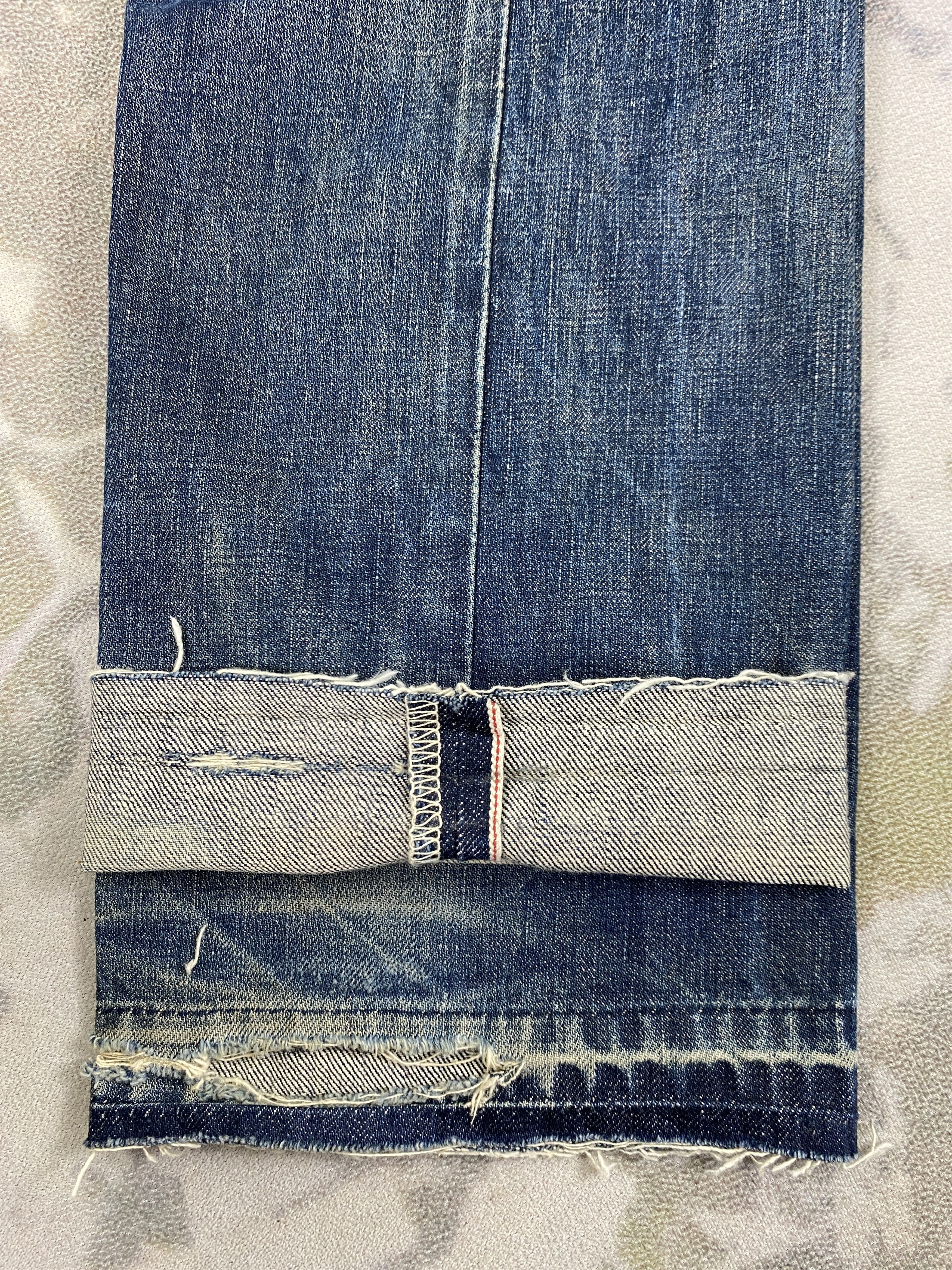 Edwin Selvedge Vintage Edwin Jeans 27x28.5 Denim- JN3725 Size US 27 - 12 Thumbnail