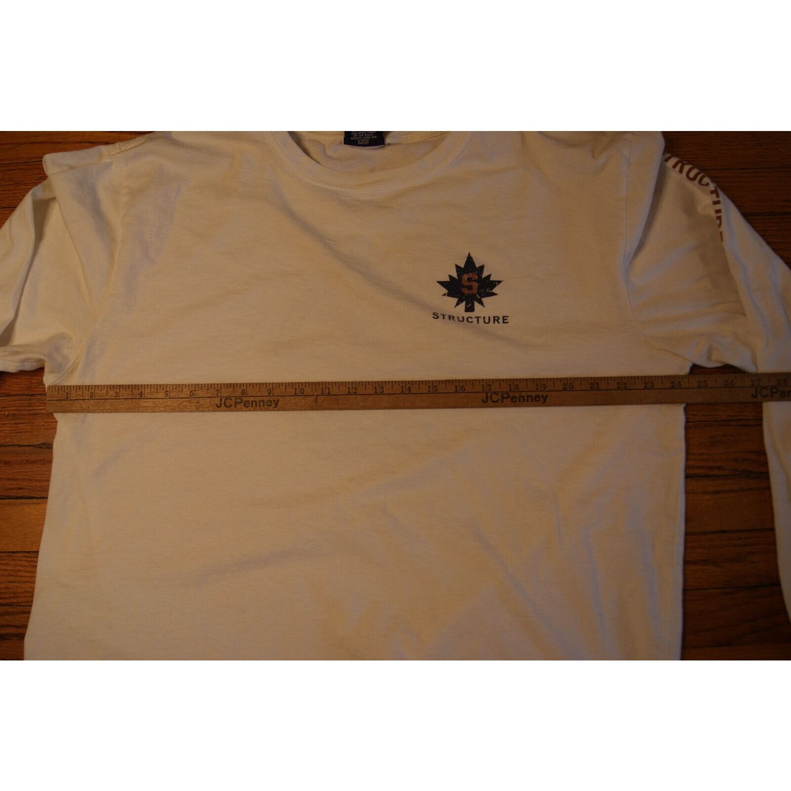 Structure VTG STRUCTURE Mountain Biking Mens XL TShirt USA Made Spell Size US XL / EU 56 / 4 - 10 Thumbnail