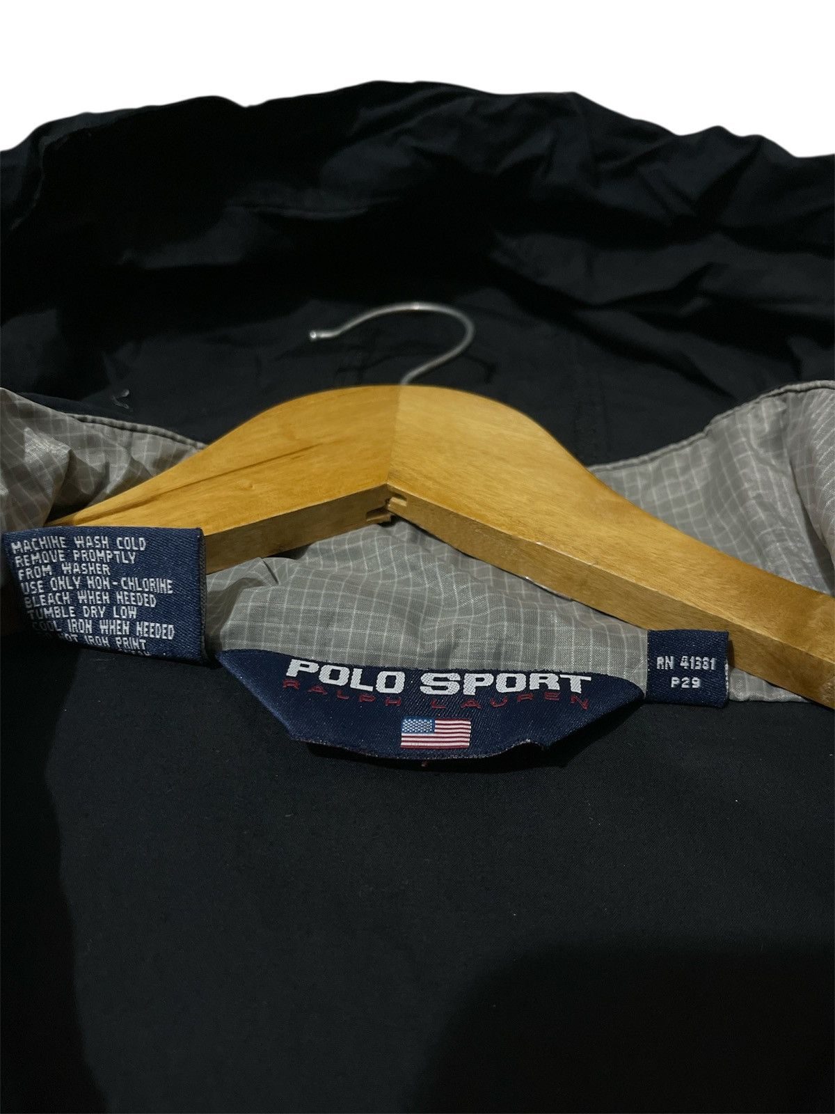 Polo Ralph Lauren × Vintage Rare vintage 90s Polo Sports Jacket Windbreaker Size XL Size US XL / EU 56 / 4 - 5 Thumbnail