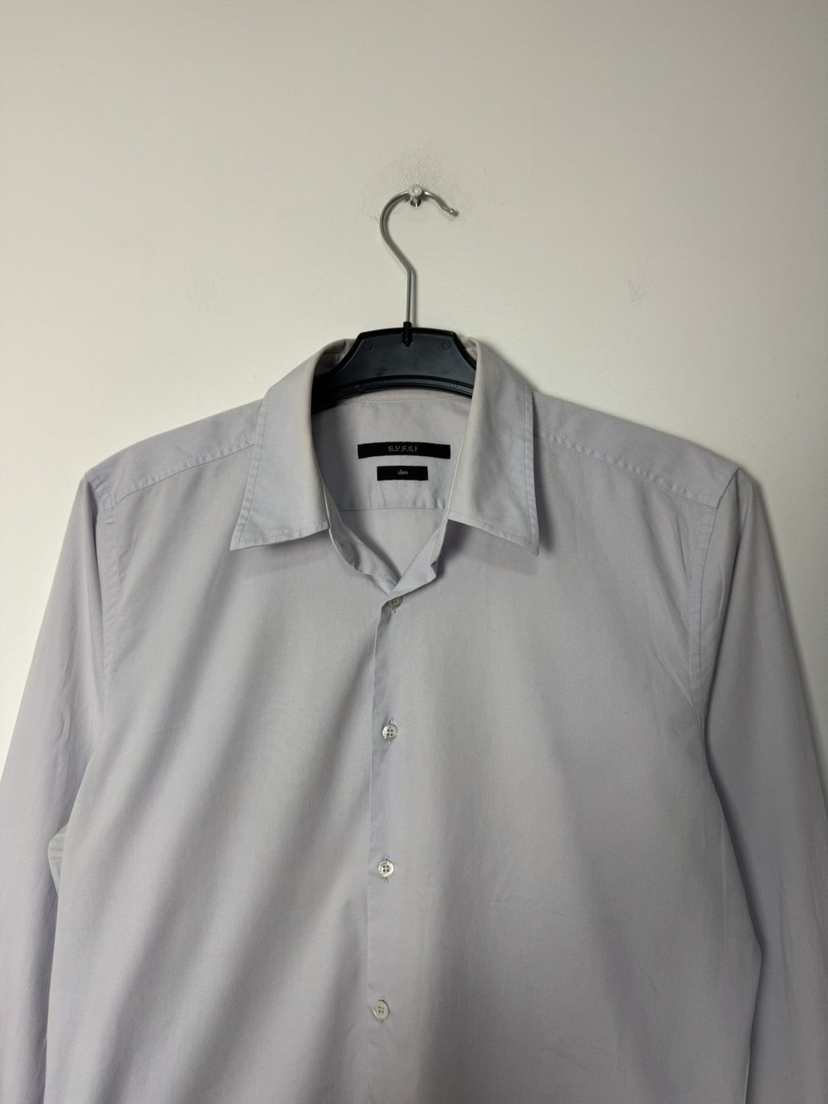 Gucci Gucci Slim Fit Shirt Long Sleeve Luxury Designer Italy Maden Size US M / EU 48-50 / 2 - 4 Thumbnail