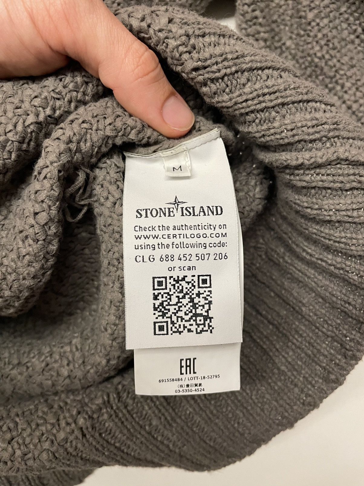 Stone Island Stone Island Knit Sweater Crewneck Size US M / EU 48-50 / 2 - 6 Thumbnail